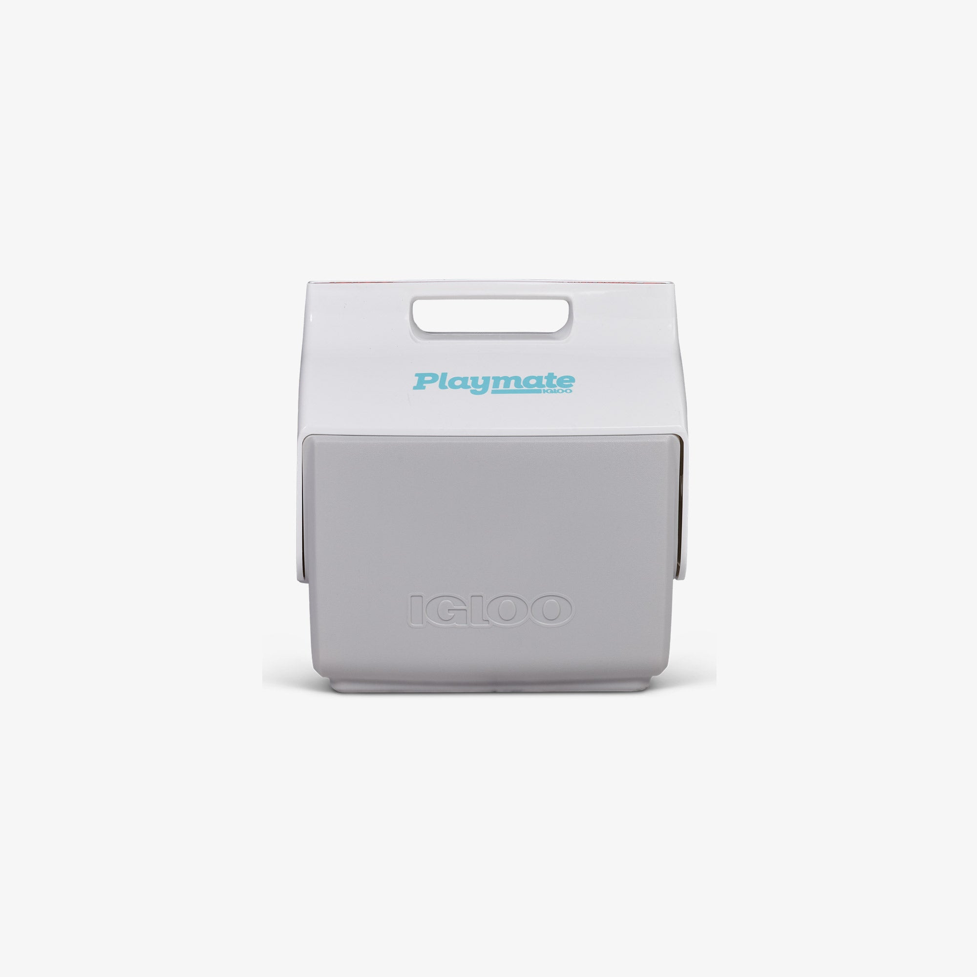 Retro Little Playmate 7 Qt Cooler - Gray/Aqua - Product View