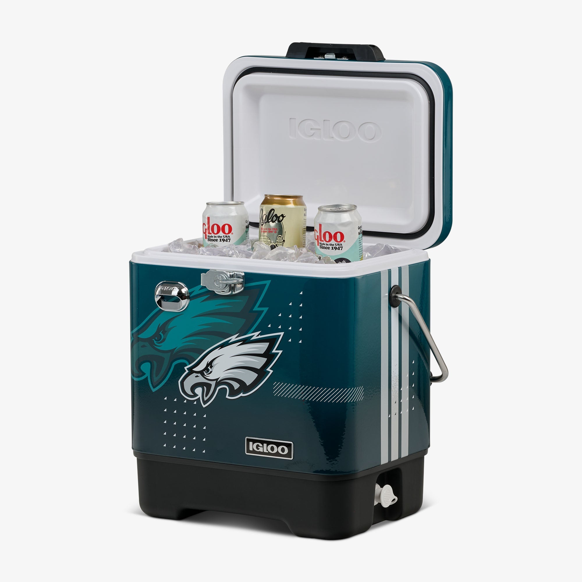 NFL Legacy 20 Qt Cooler - Eagles - Product View