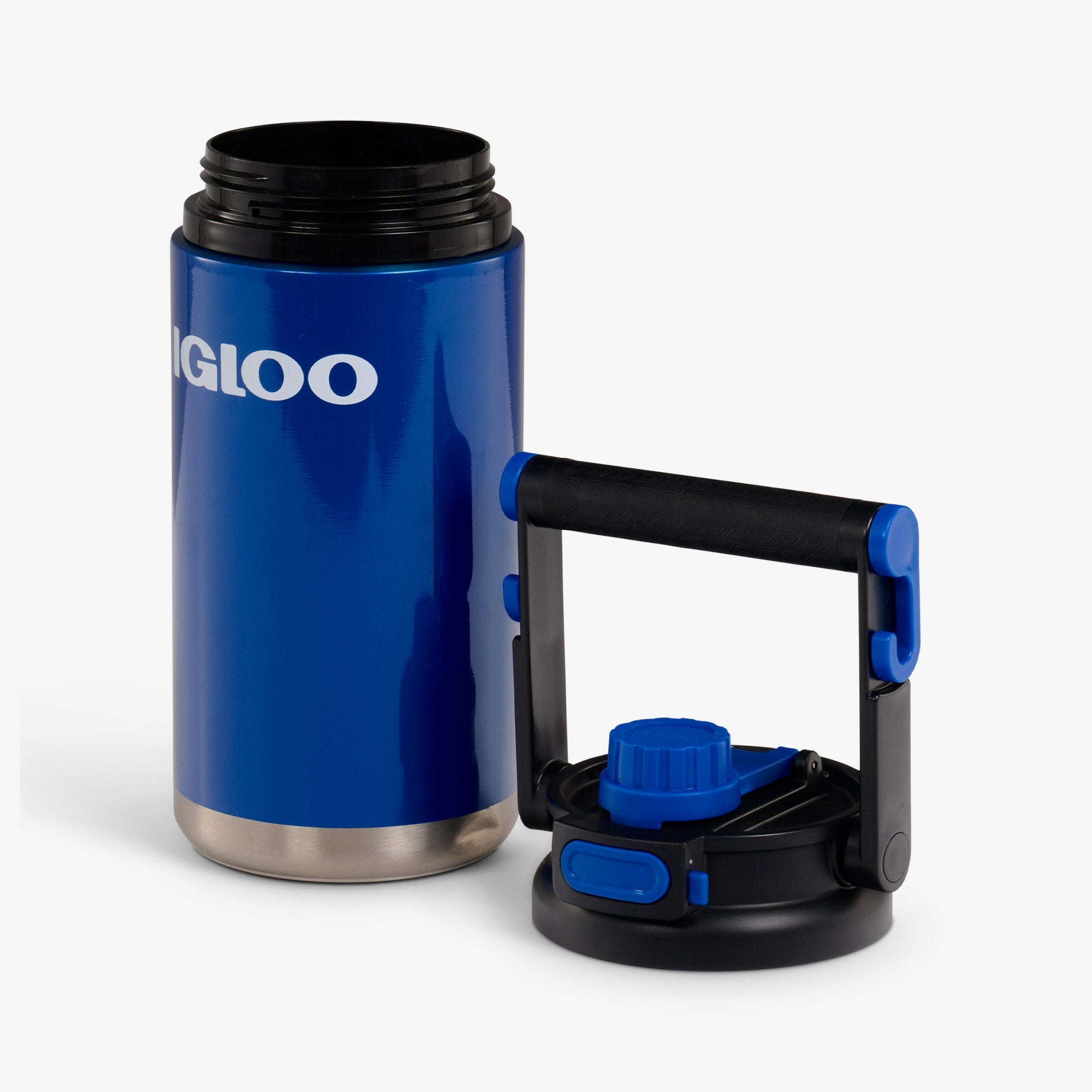 54 Oz Hybrid Sports Jug - Blue - Open View
