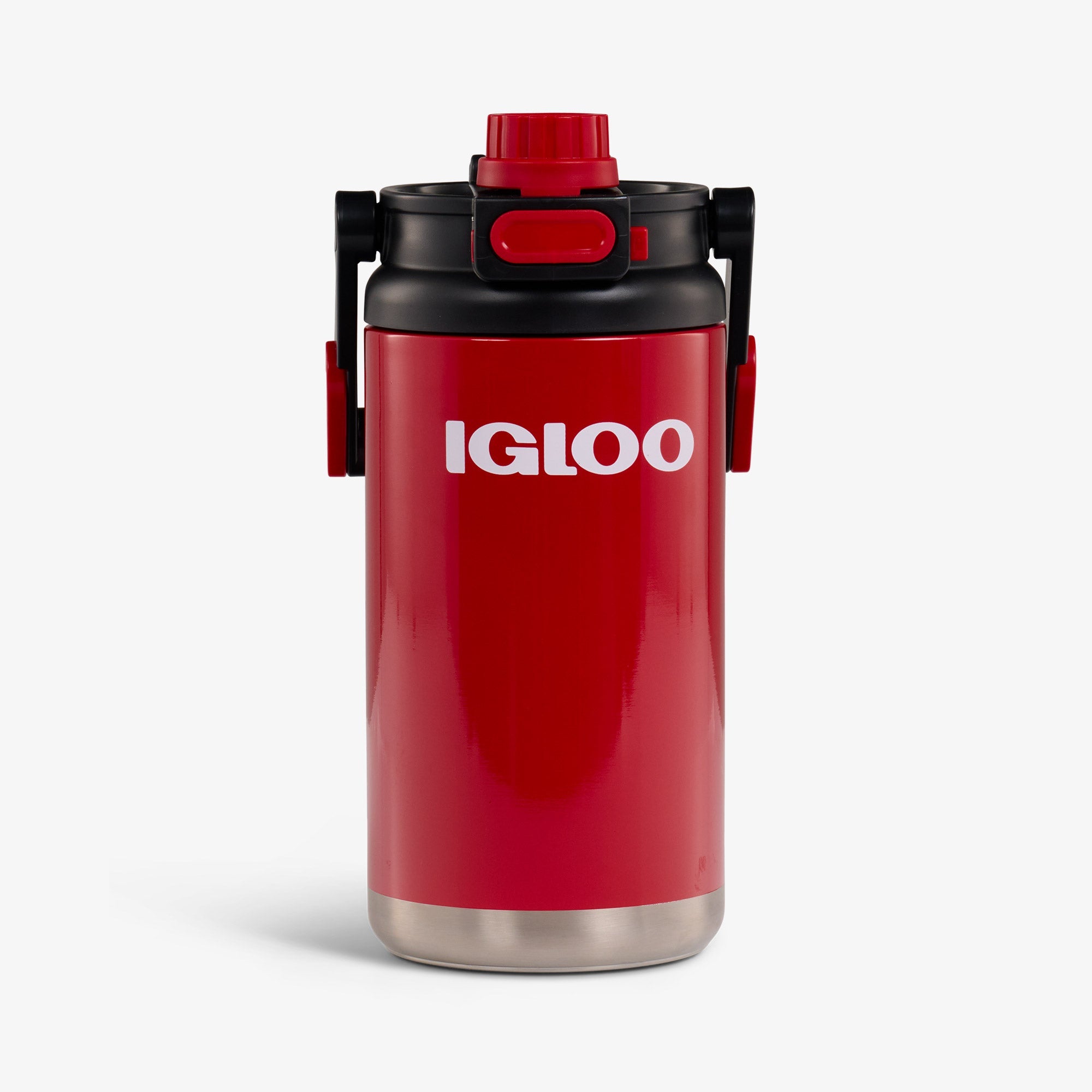 54 Oz Hybrid Sports Jug - Red - Front View