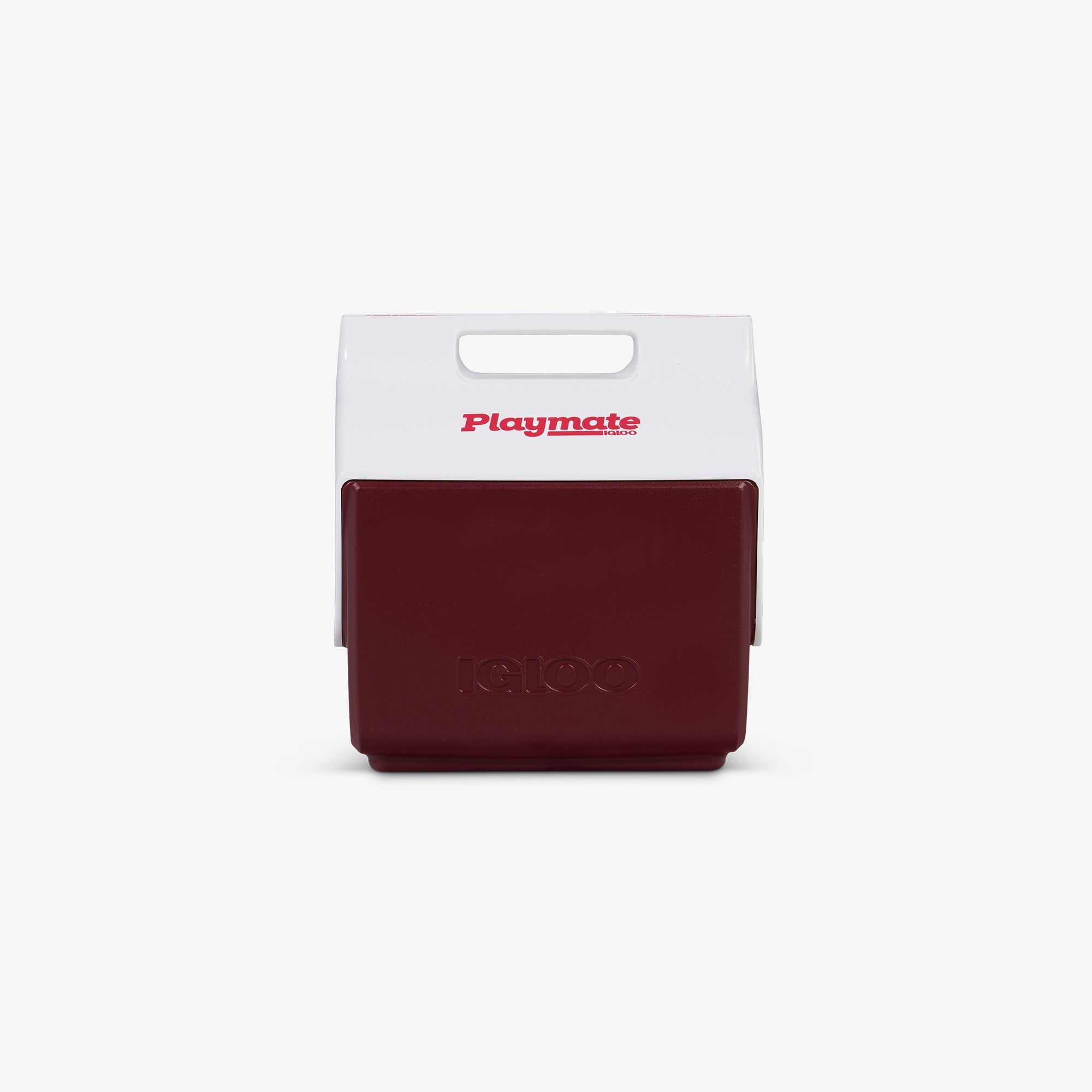 Retro Little Playmate 7 Qt Cooler - Maroon/Bold Magenta - Product View
