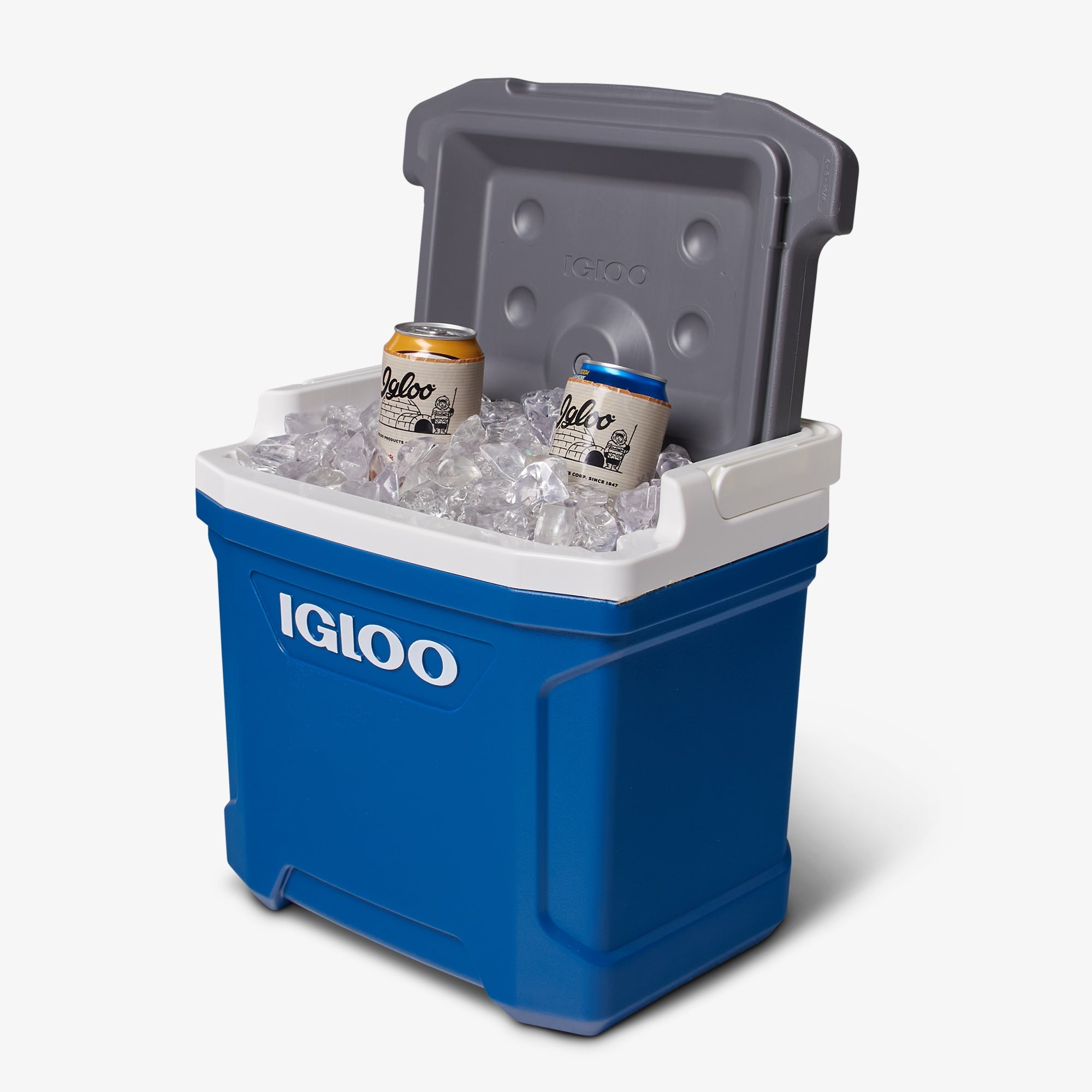Latitude 16 Qt Cooler - Blue - Product View