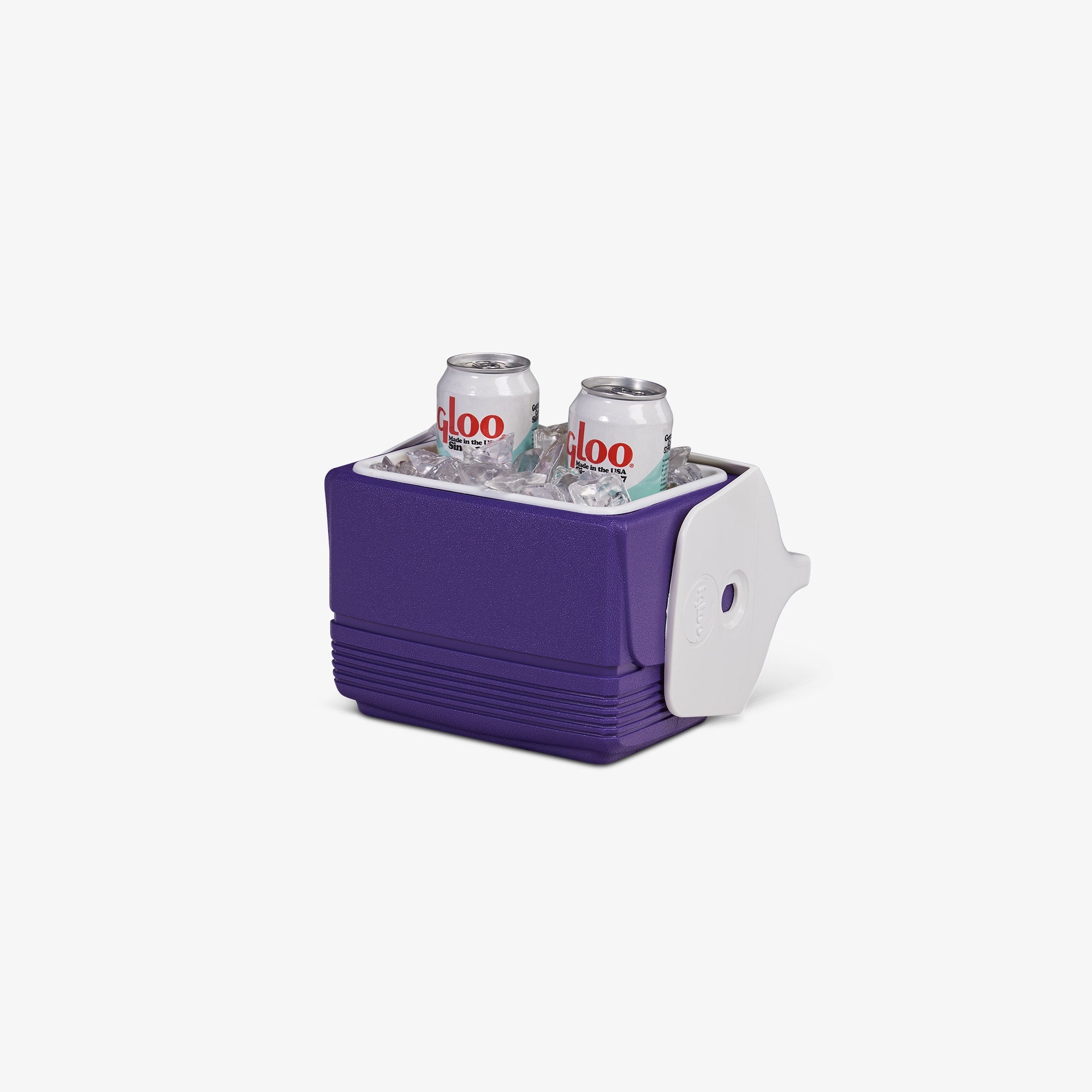 Retro Playmate Mini 4 Qt Cooler - Purple - Product View