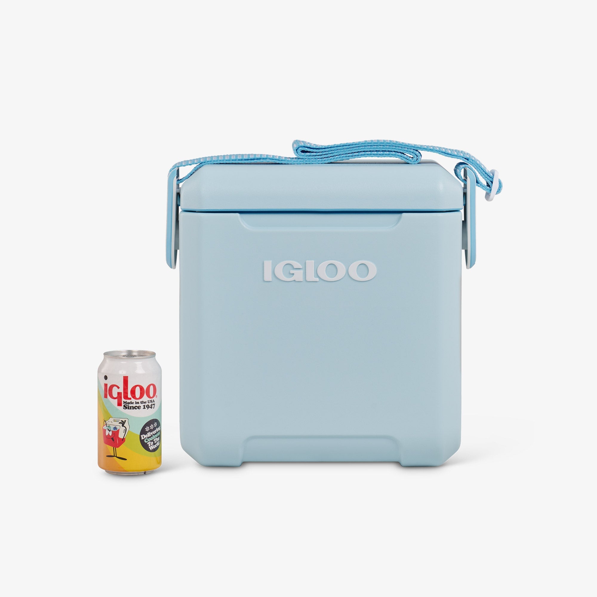 Tag Along Too Cooler - Powder Blue - Size View