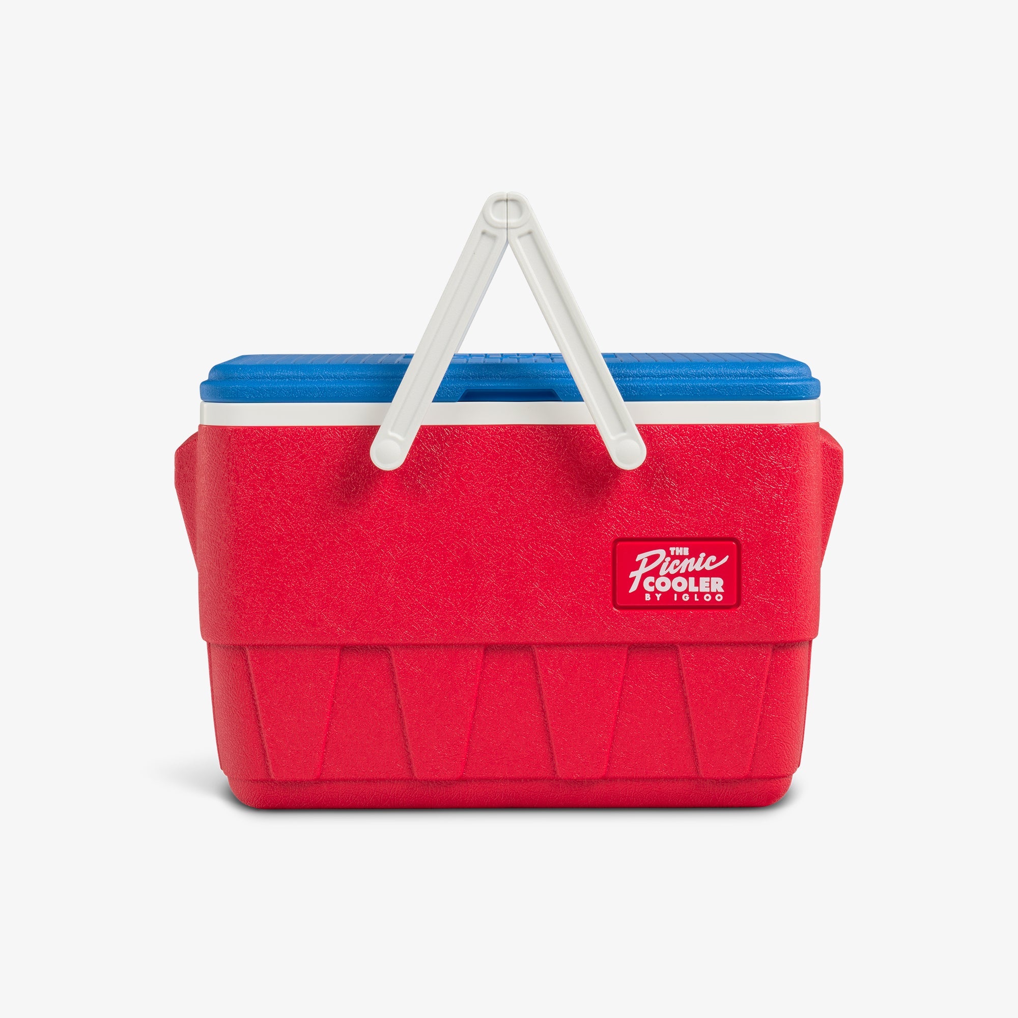 Retro Picnic Basket 25 Qt Cooler - Americana - Strap View