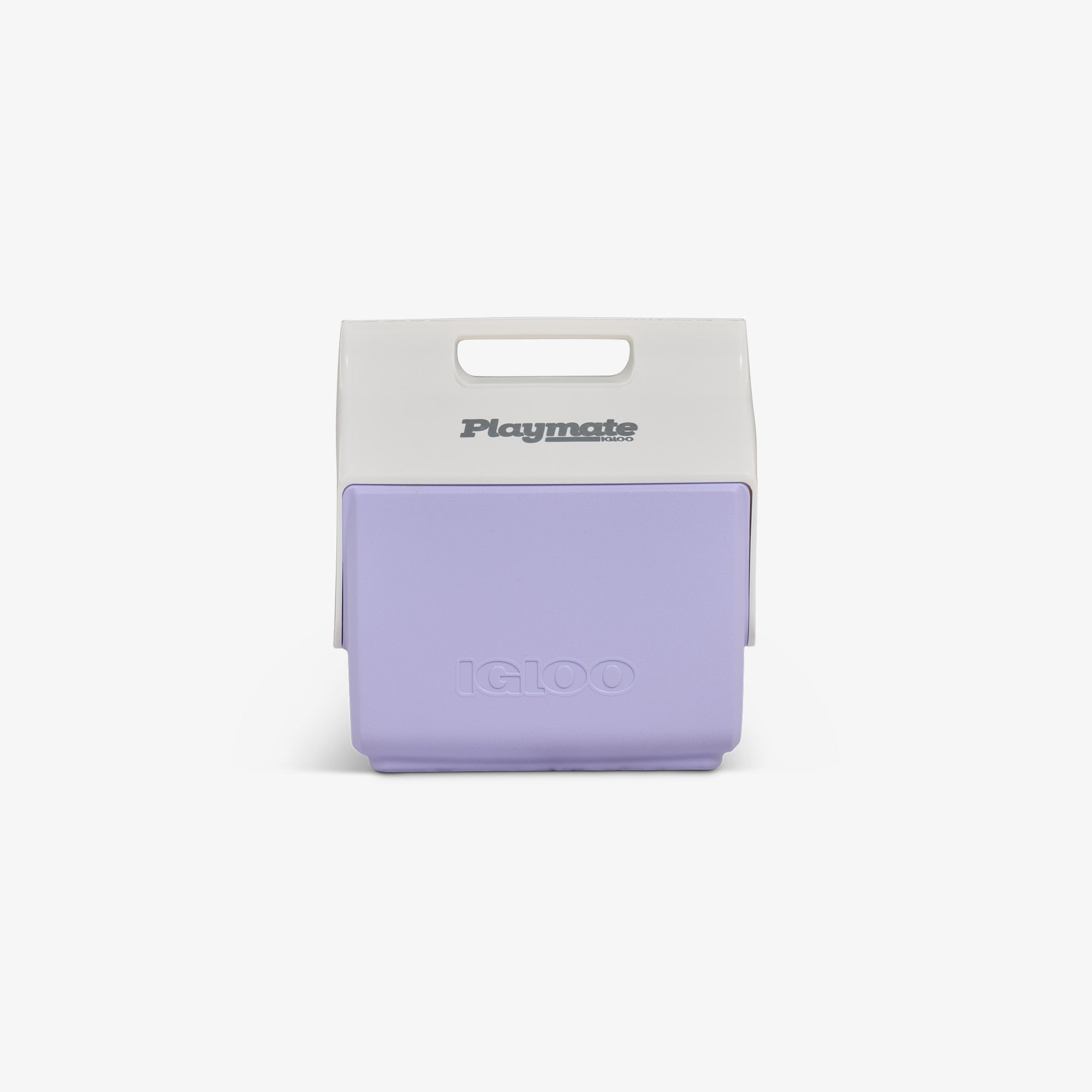 Retro Little Playmate 7 Qt Cooler - Lilac - Front View