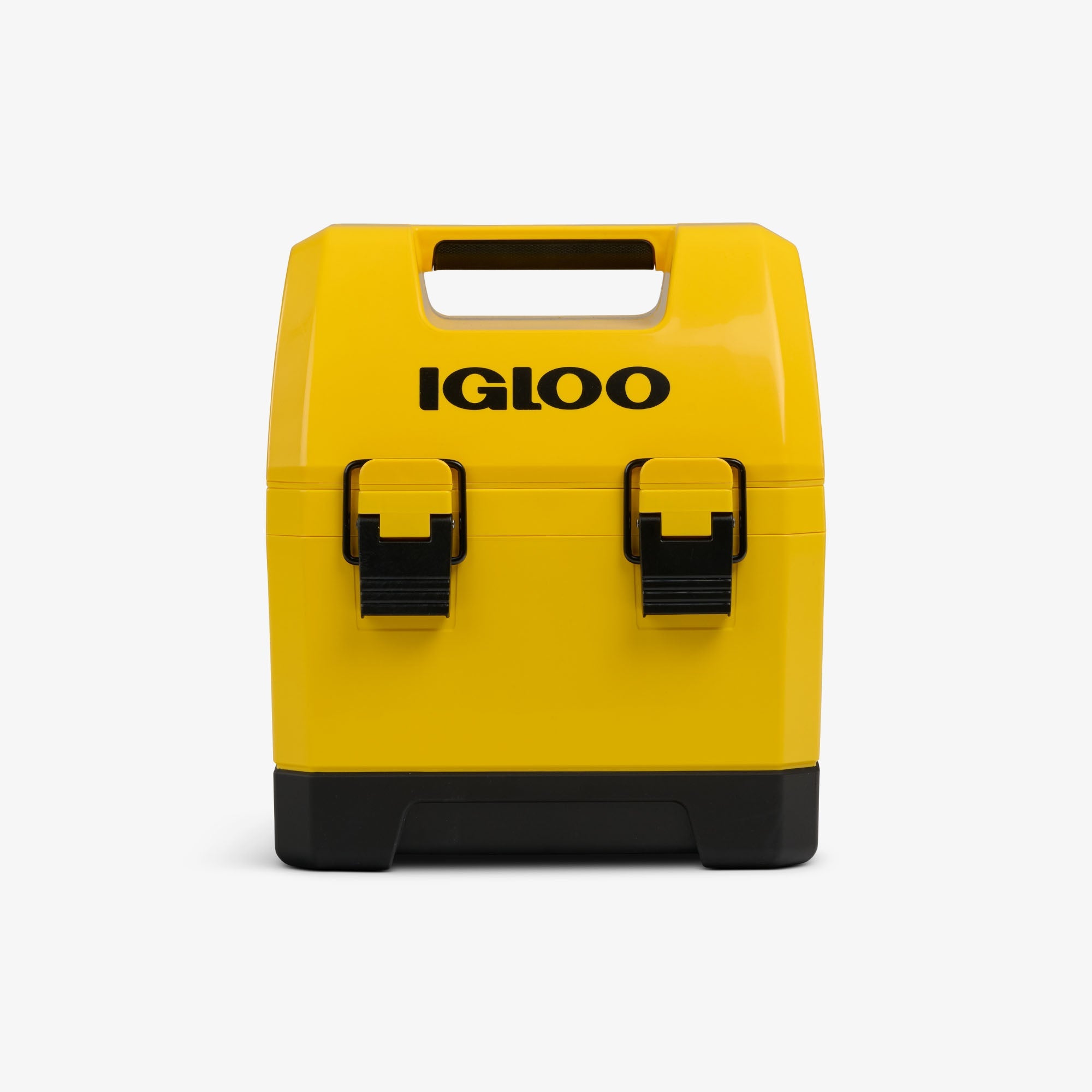 Gripper CoolBox 10 Qt Cooler - Industrial Yellow - Front View