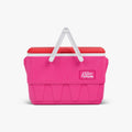Retro Picnic Basket 25 Qt Cooler - Tutti Frutti - Front View
