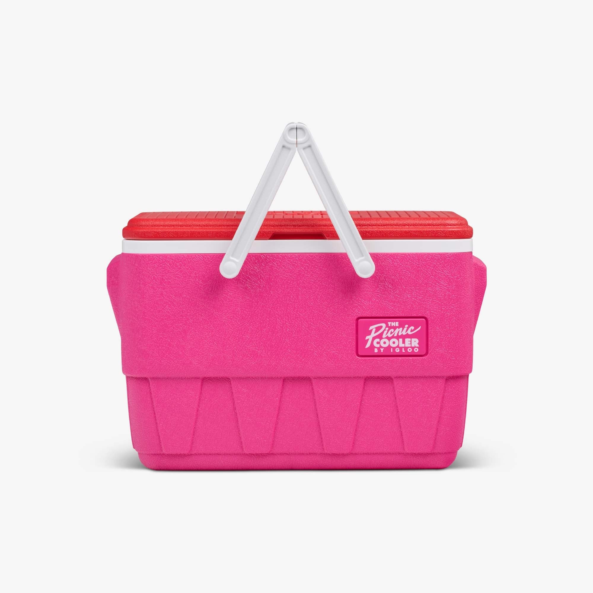 Retro Picnic Basket 25 Qt Cooler - Tutti Frutti - Front View