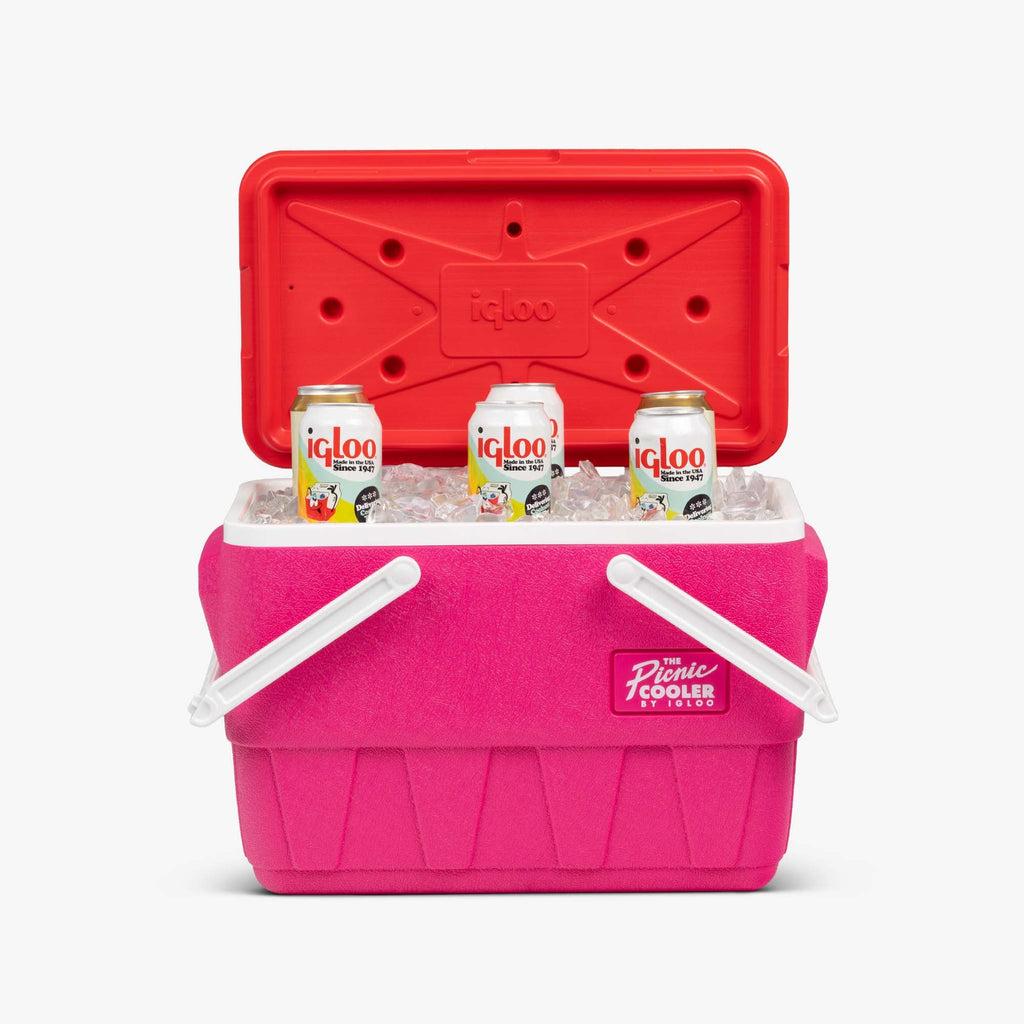 Retro Picnic Basket 25 Qt Cooler - Tutti Frutti - Product View