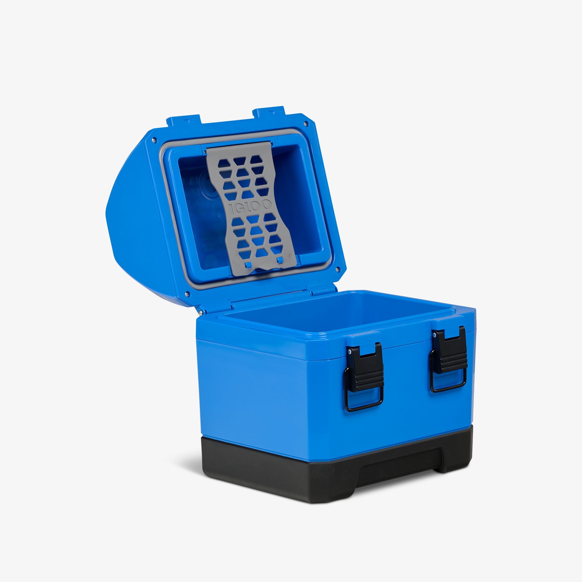 Gripper CoolBox 10 Qt Cooler - Sneaky Blue - Open View