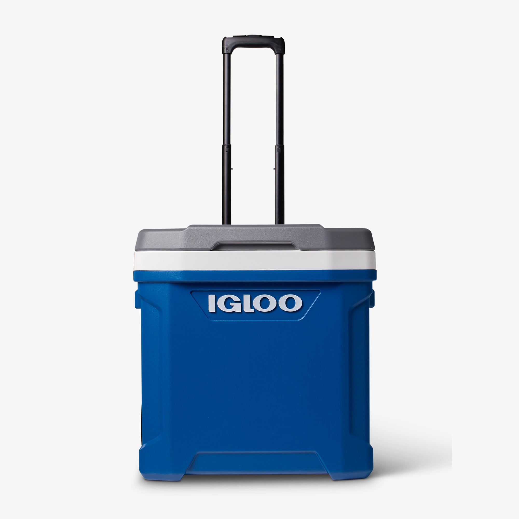 Latitude 60 Qt Roller Cooler - Blue - Strap View