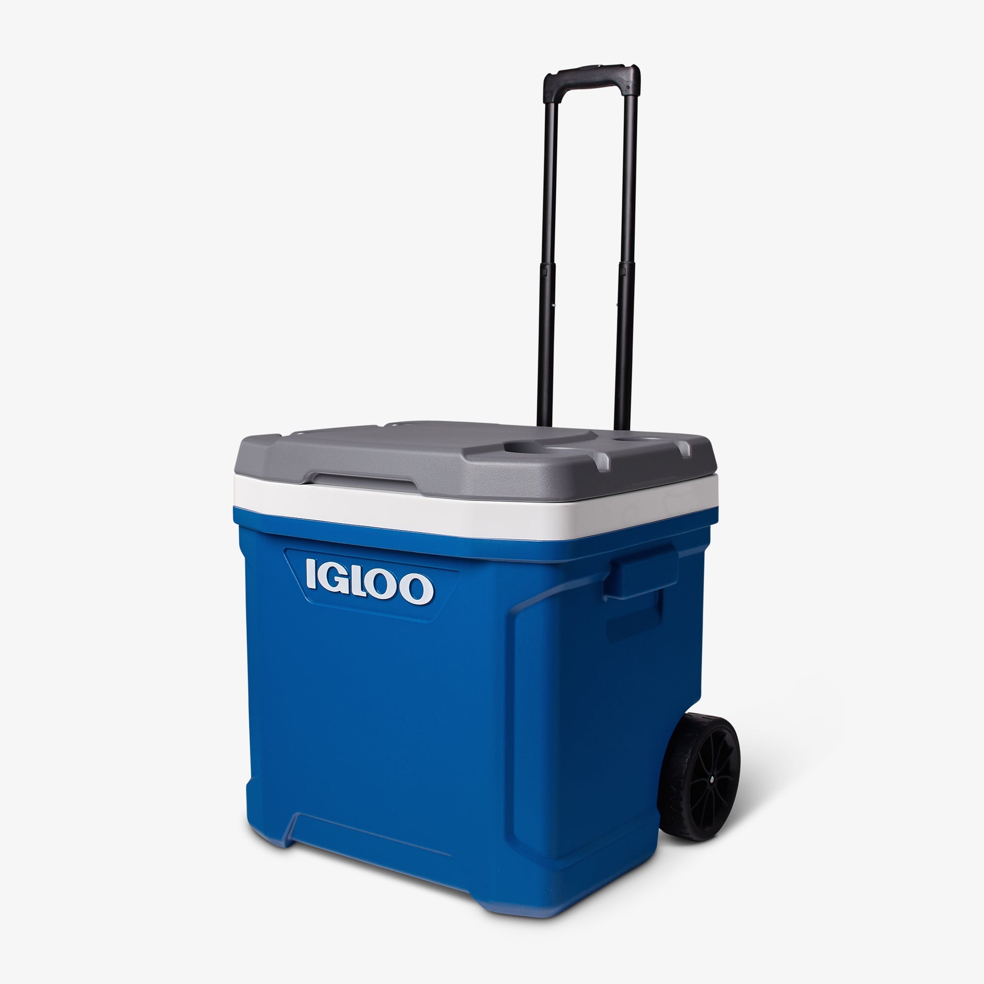 Latitude 60 Qt Roller Cooler - Blue - Product View