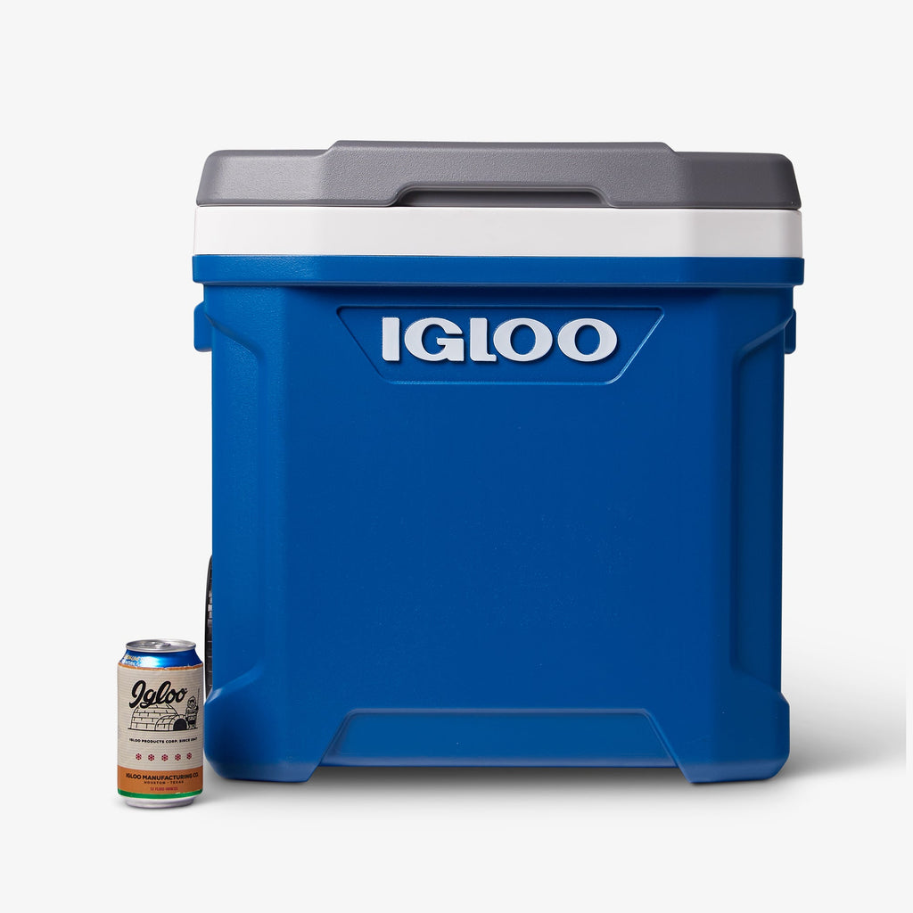 Latitude 60 Qt Roller Cooler - Blue - Size View