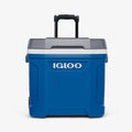 Latitude 30 Qt Roller Cooler - Blue - Strap View