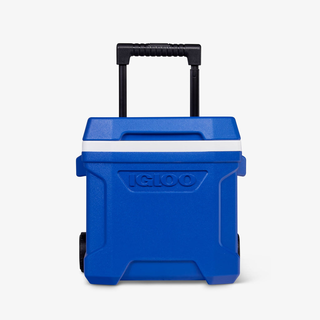 Profile II 16 Qt Roller Cooler - Majestic Blue - Strap View