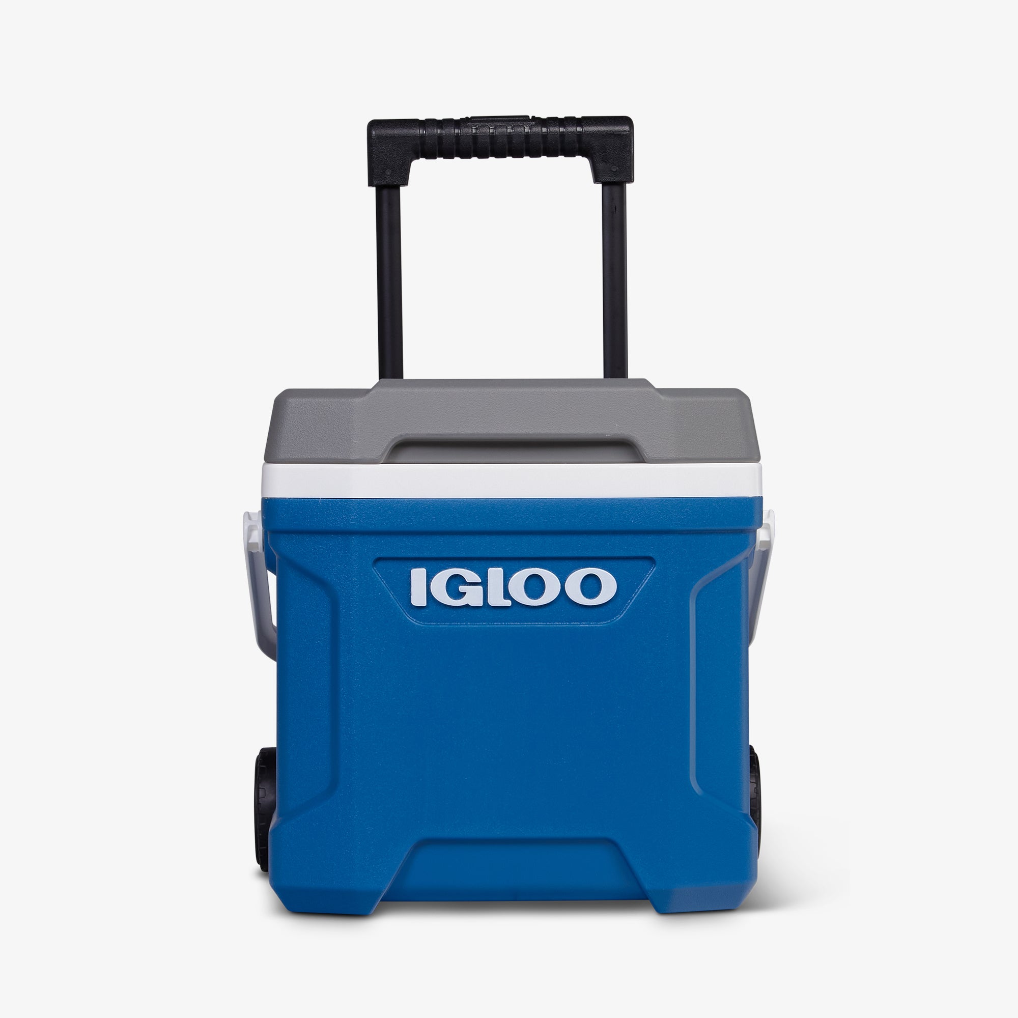 Latitude 16 Qt Roller Cooler - Blue - Strap View