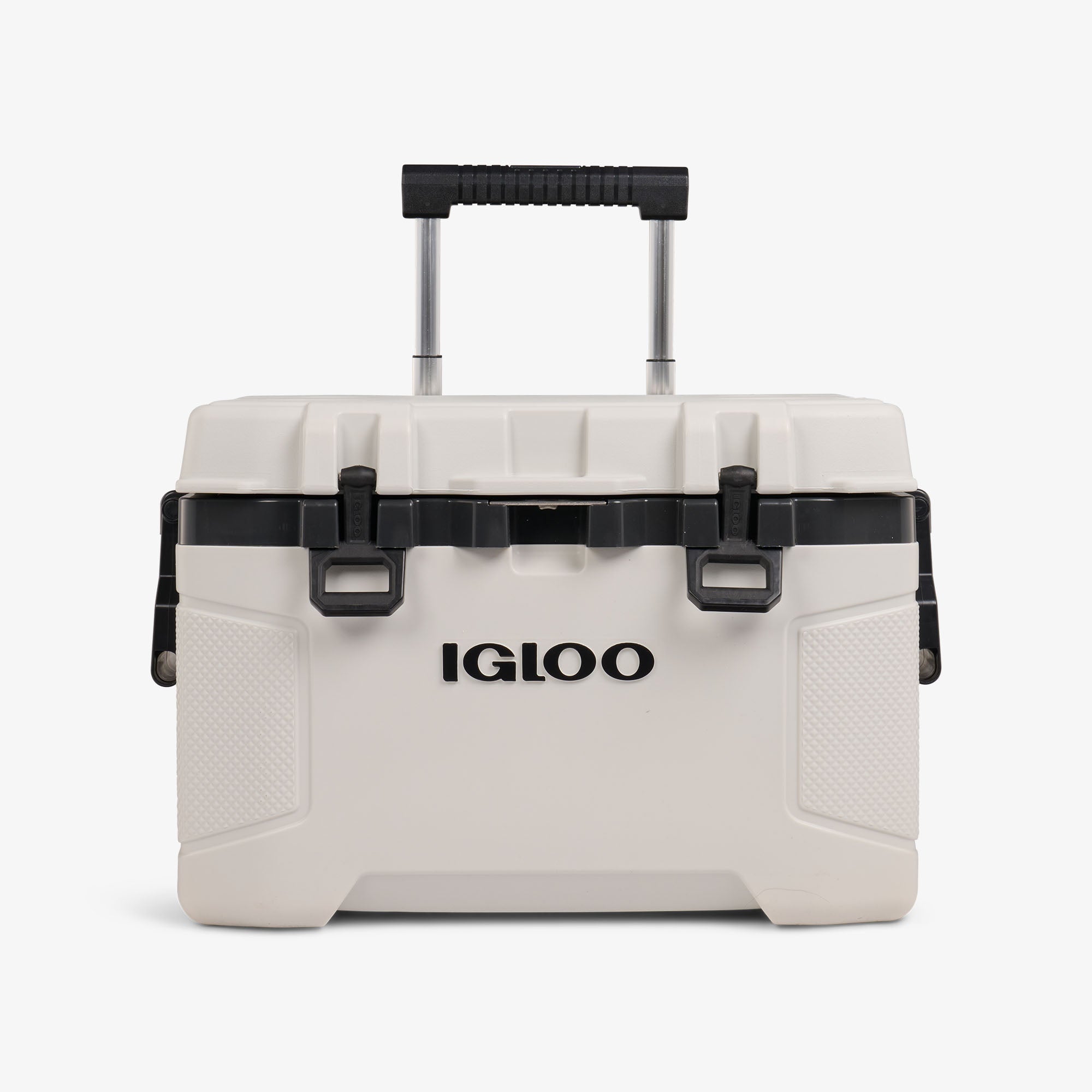 Trailmate® 52 Qt Roller Cooler - Bone - Strap View