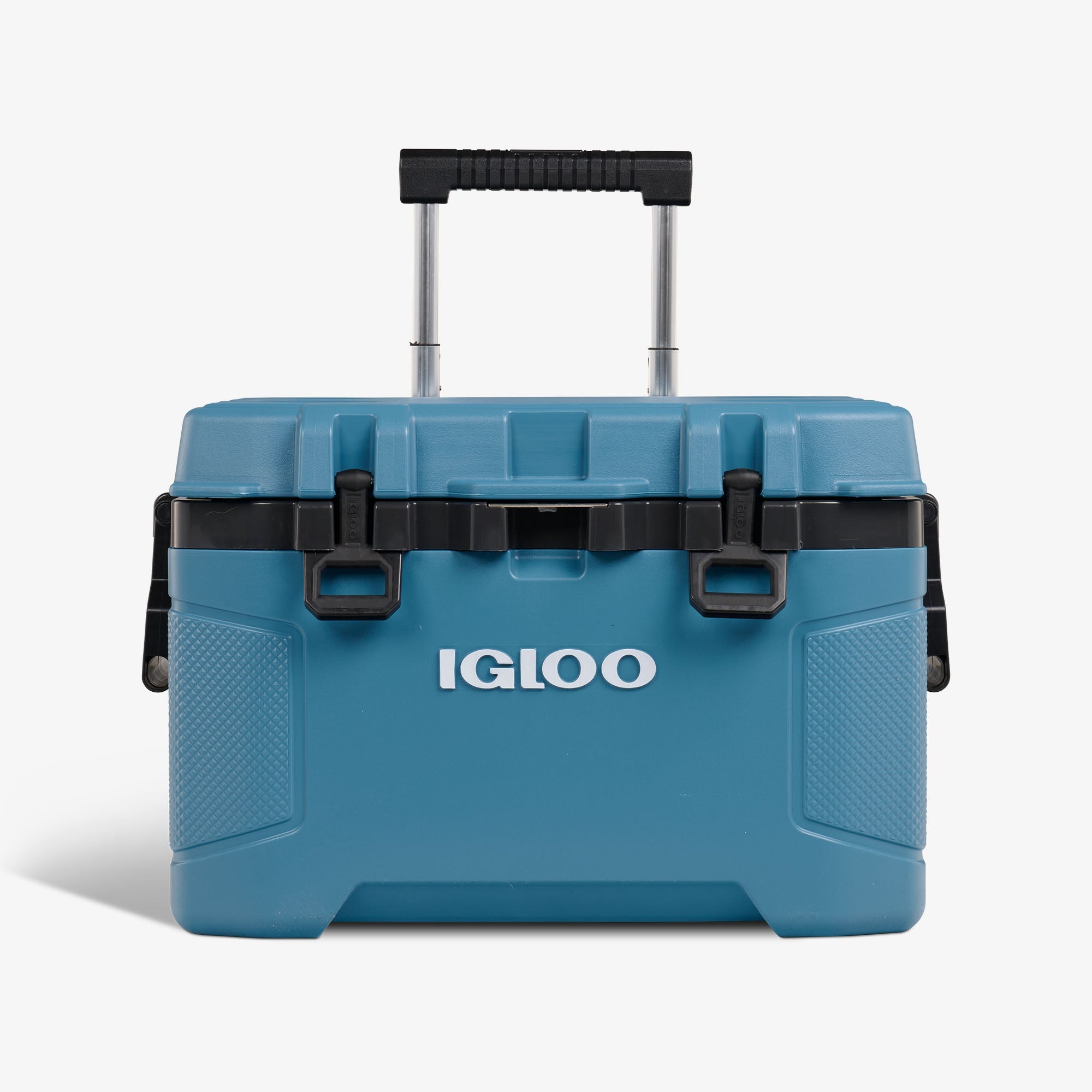 Trailmate® 52 Qt Roller Cooler - Modern Blue - Strap View