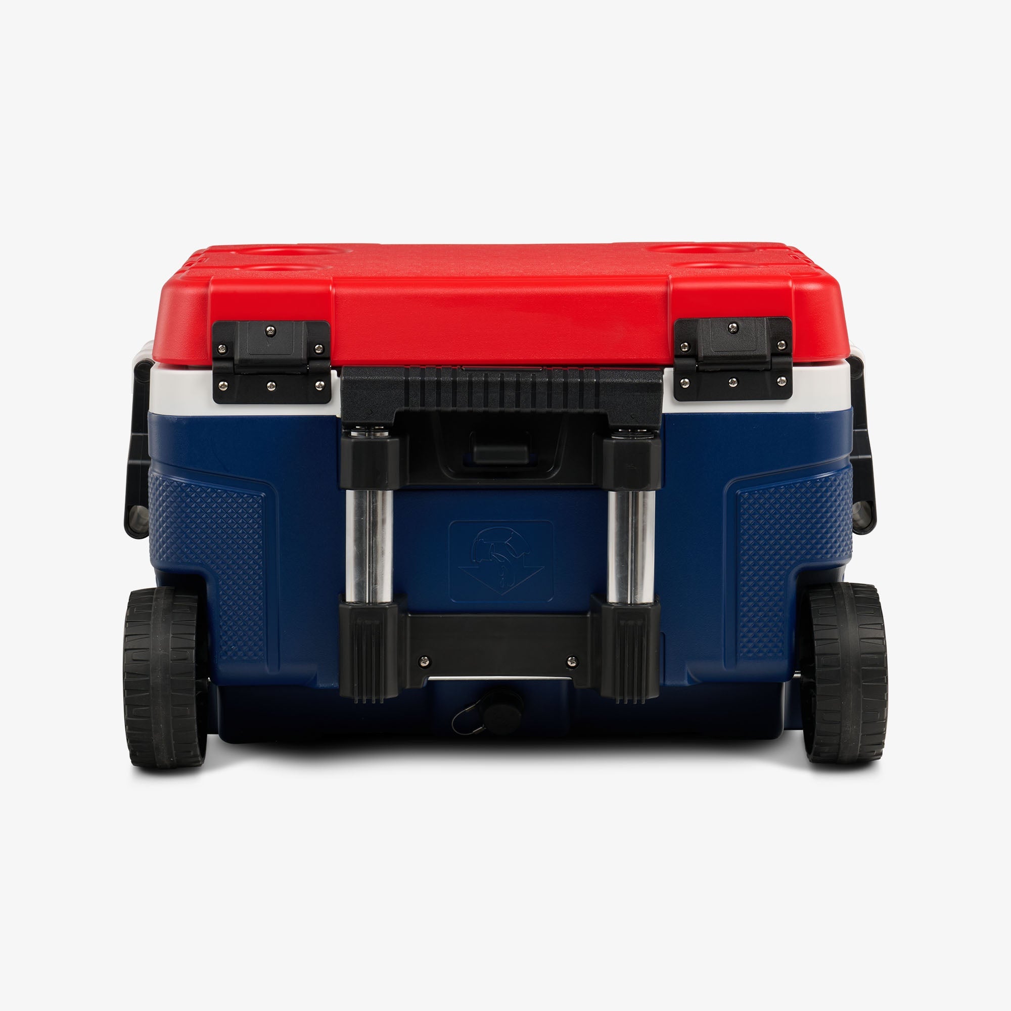 Trailmate® 52 Qt Roller Cooler - Americana - Back View
