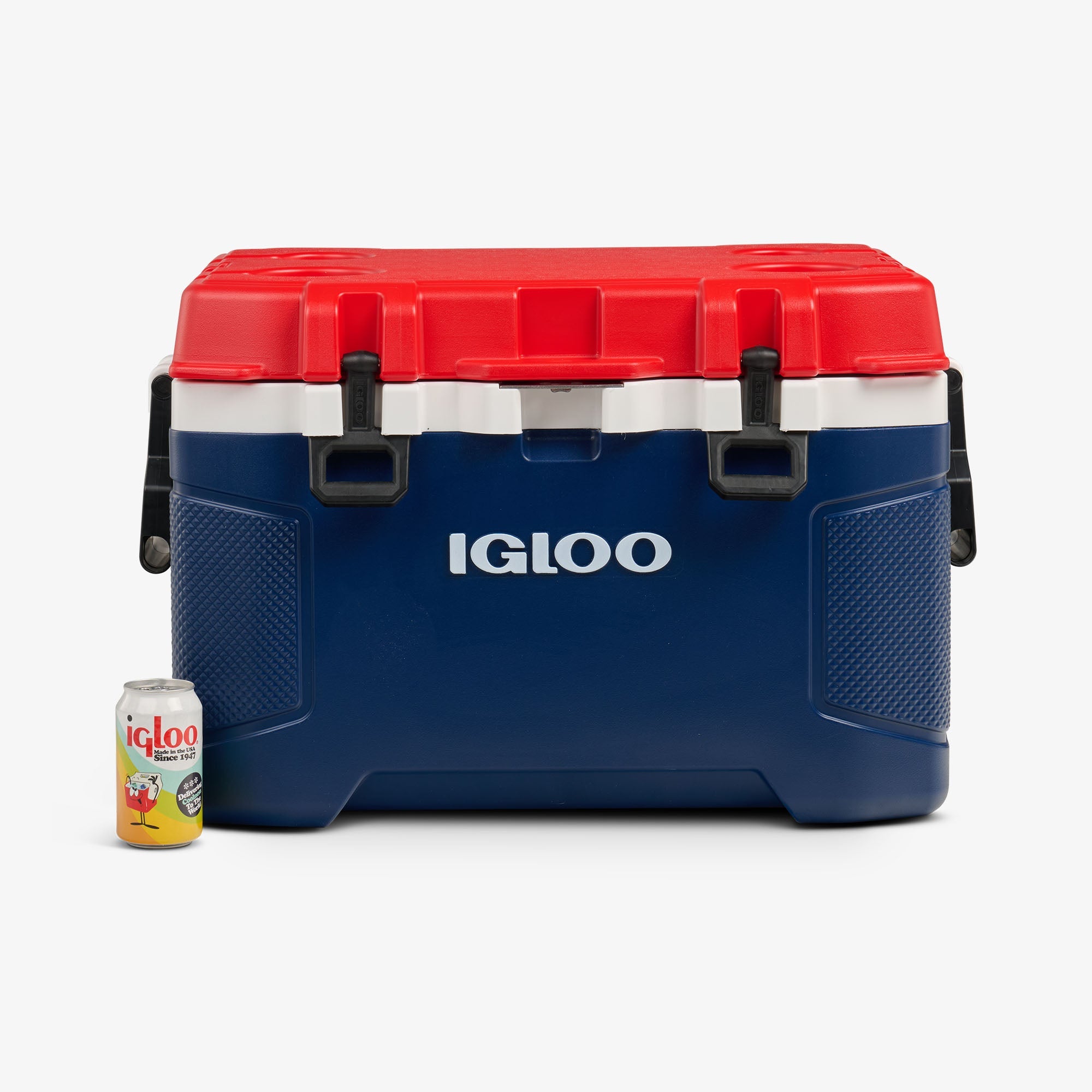 Trailmate® 52 Qt Roller Cooler - Americana - Size View