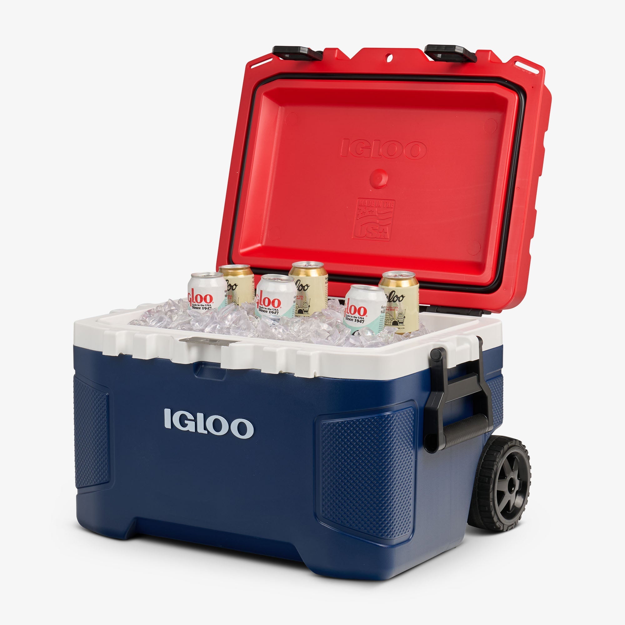 Trailmate® 52 Qt Roller Cooler - Americana - Product View