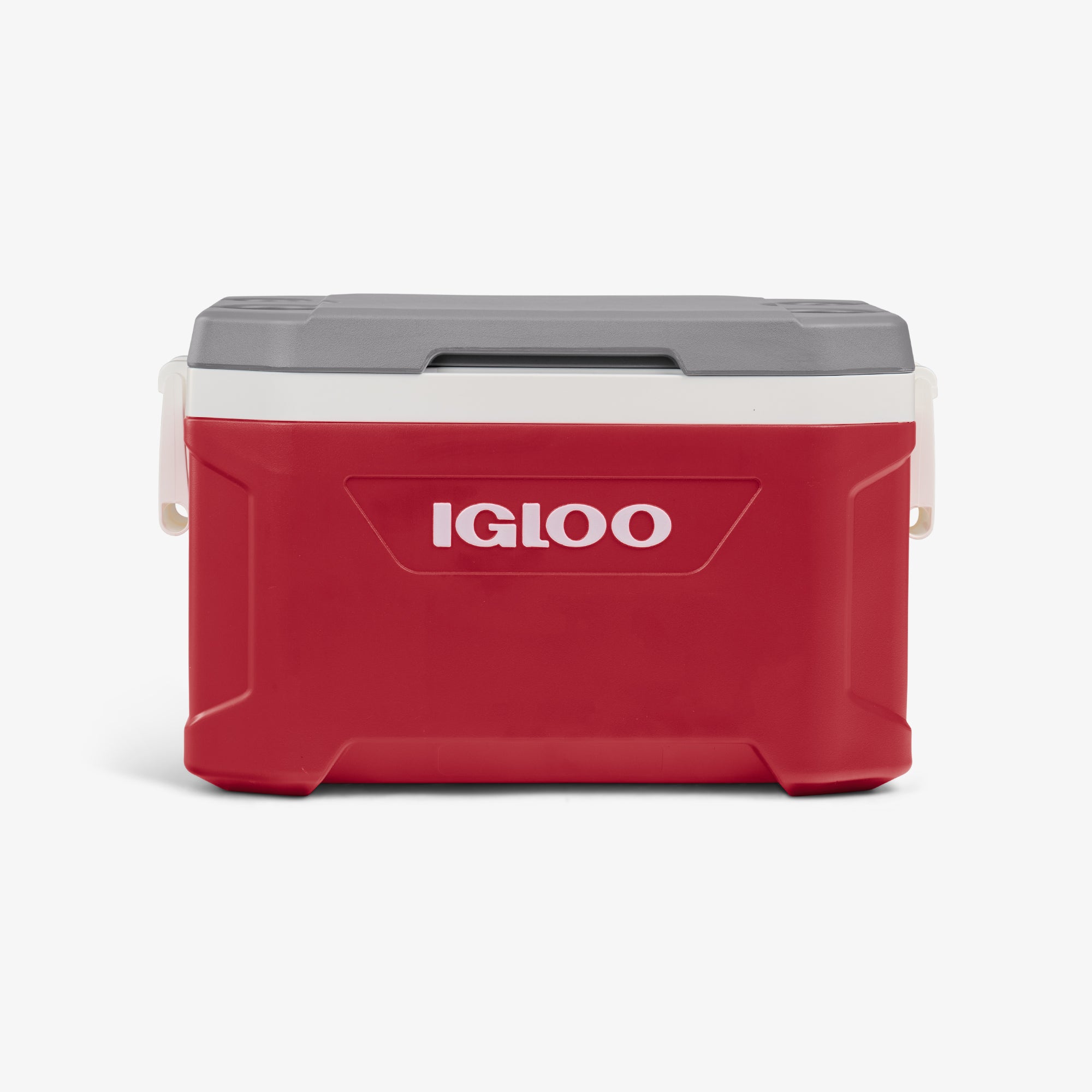 Latitude 52 Qt Cooler - Red - Front View