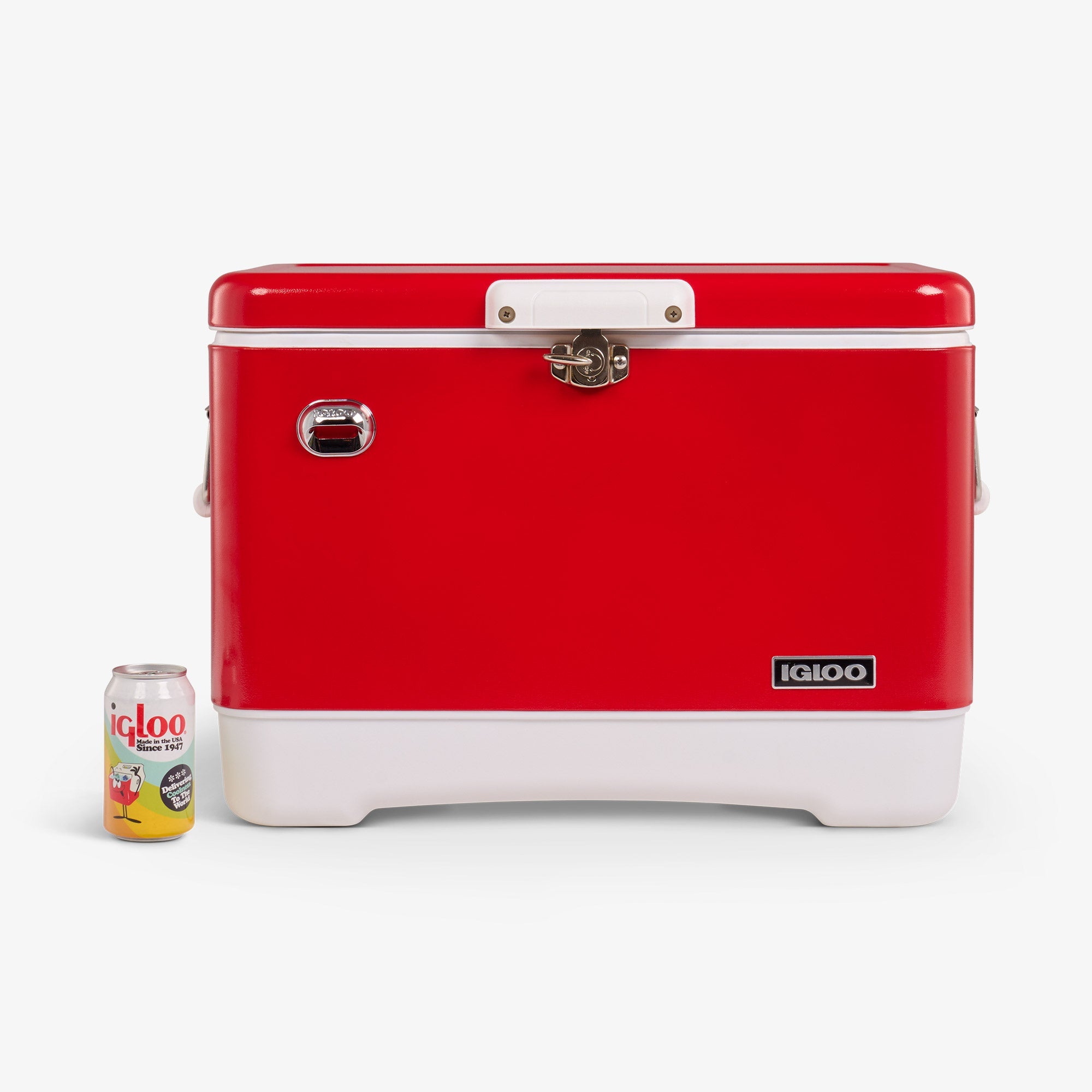 Legacy 54 Qt Cooler - Red Star - Size View