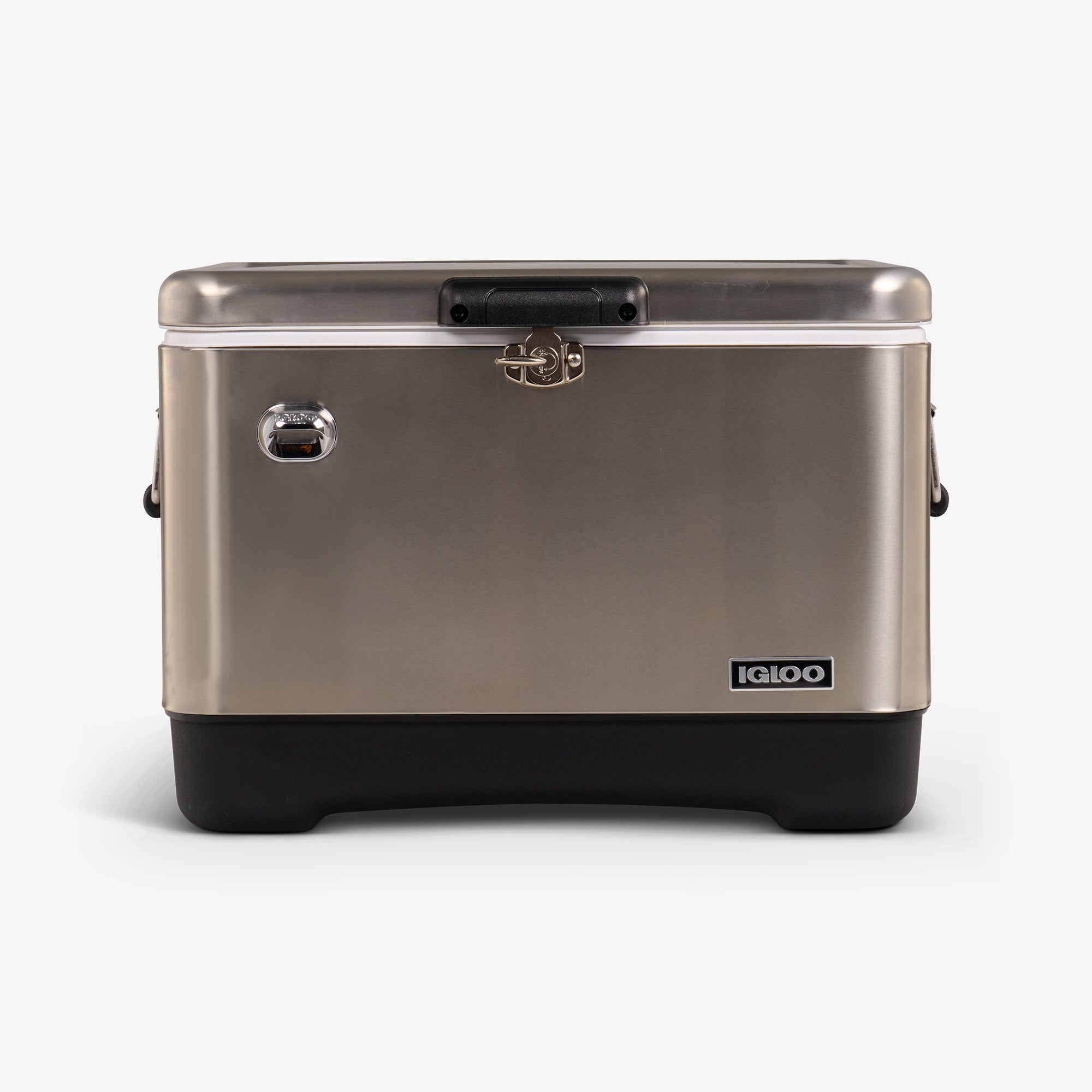 Legacy 54 Qt Cooler - Stainless Steel - Front View