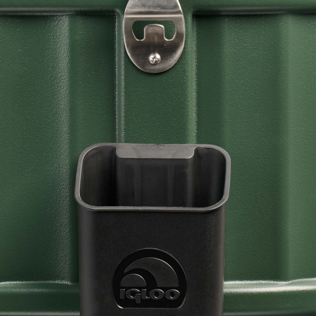 Party Bar 125 Qt Cooler - Oil Green - Product View
