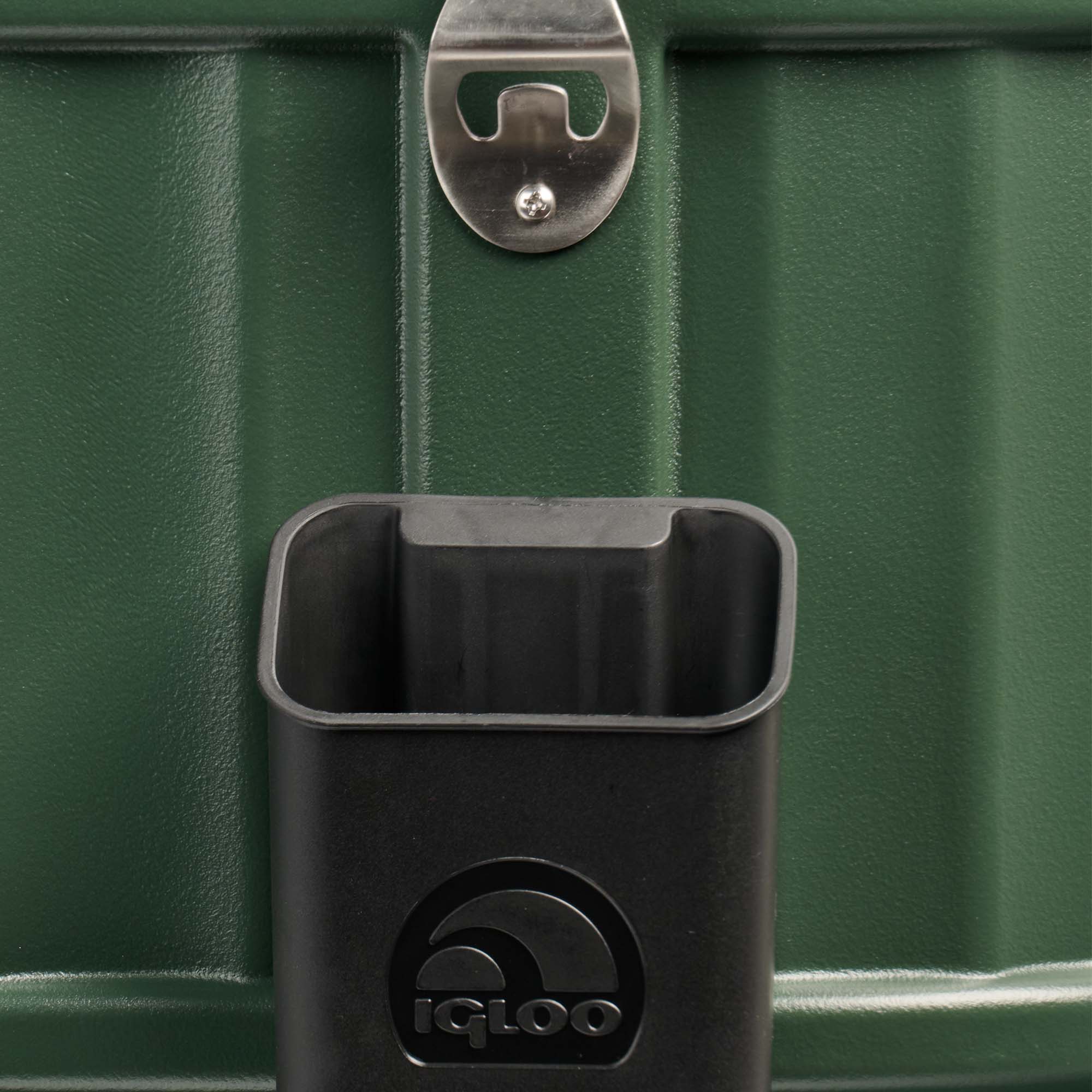 Party Bar 125 Qt Cooler - Oil Green - Product View