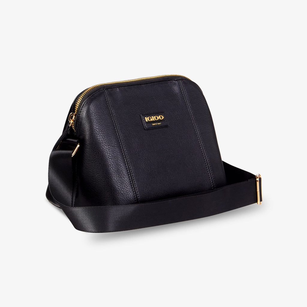 Igloo Luxe® Crossbody Cooler Bag - Black - Product View