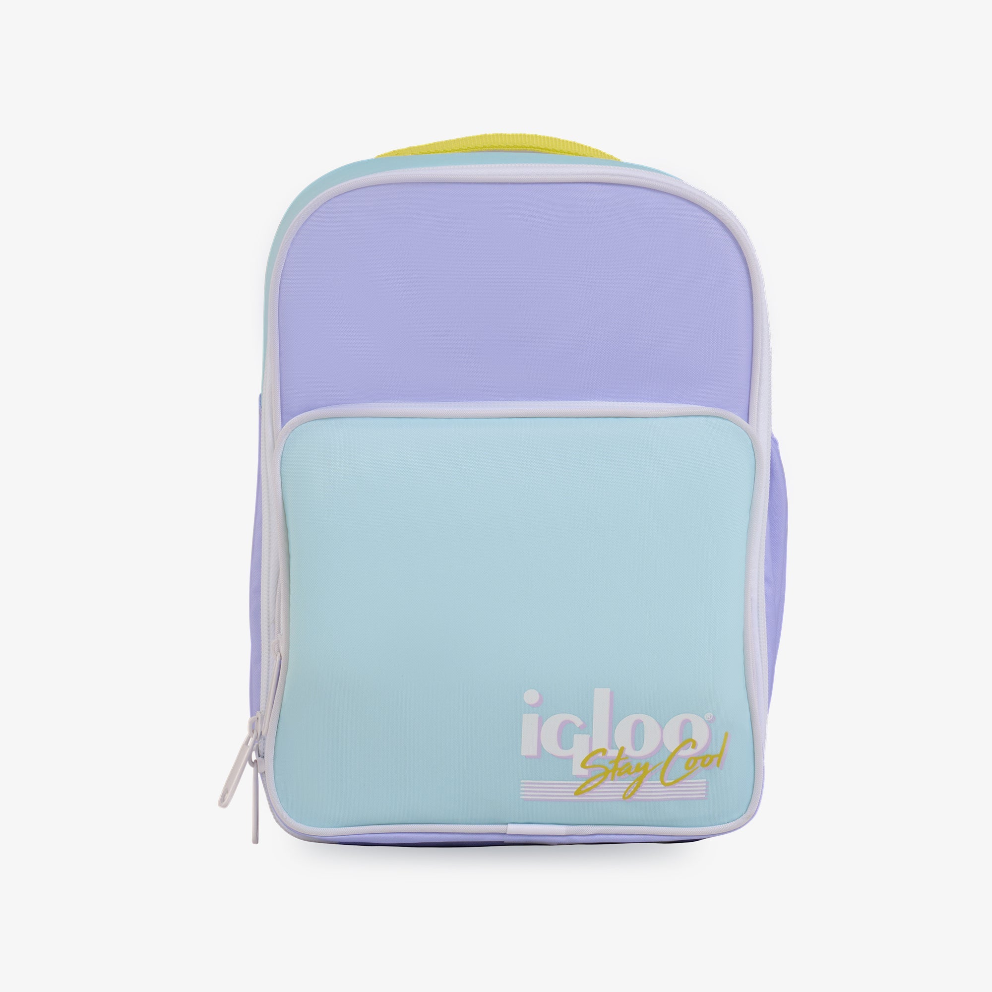 Retro Mini Convertible Backpack - Lilac - Front View