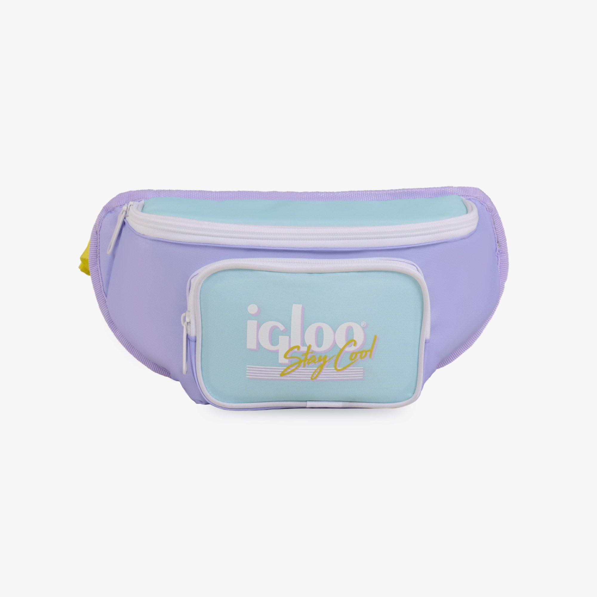 Retro Fanny Pack - Lilac - Front View