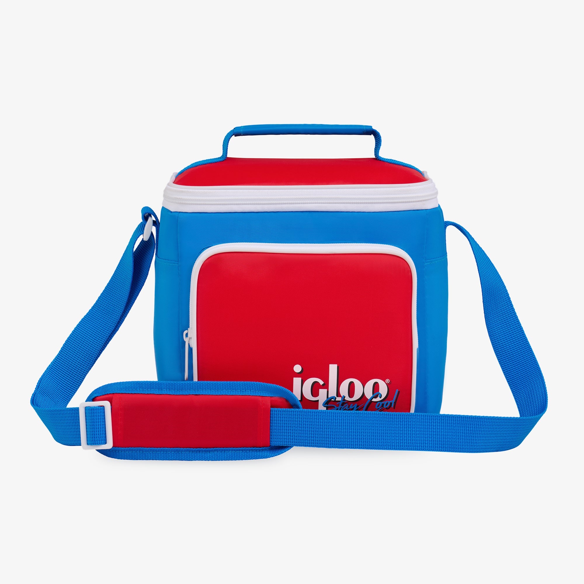 Retro Square Lunch Bag - Americana - Front View
