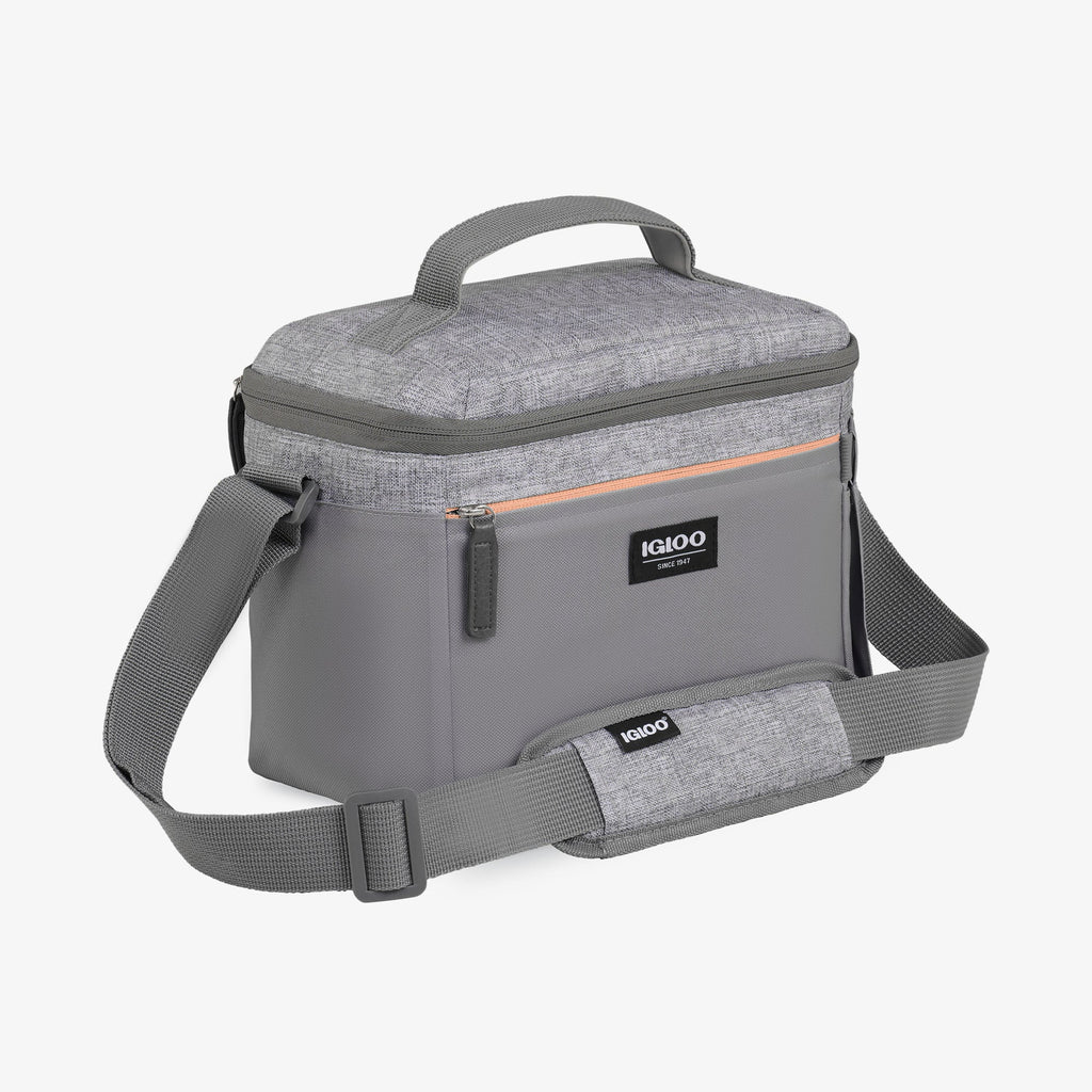 Everyday Lunch Rounded Cube Cooler Bag - Gray - Product View