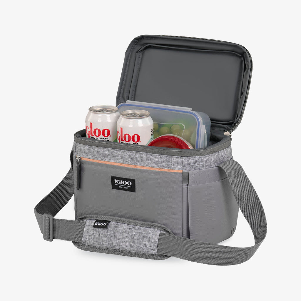 Everyday Lunch Rounded Cube Cooler Bag - Gray - Product View