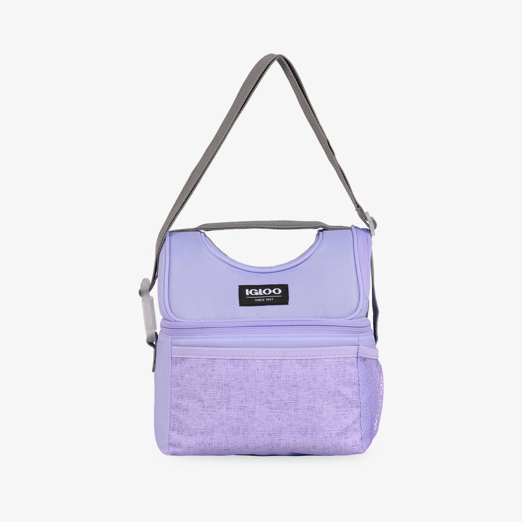 Kids Everyday Lunch Gripper Cooler Bag - Lilac - Strap View