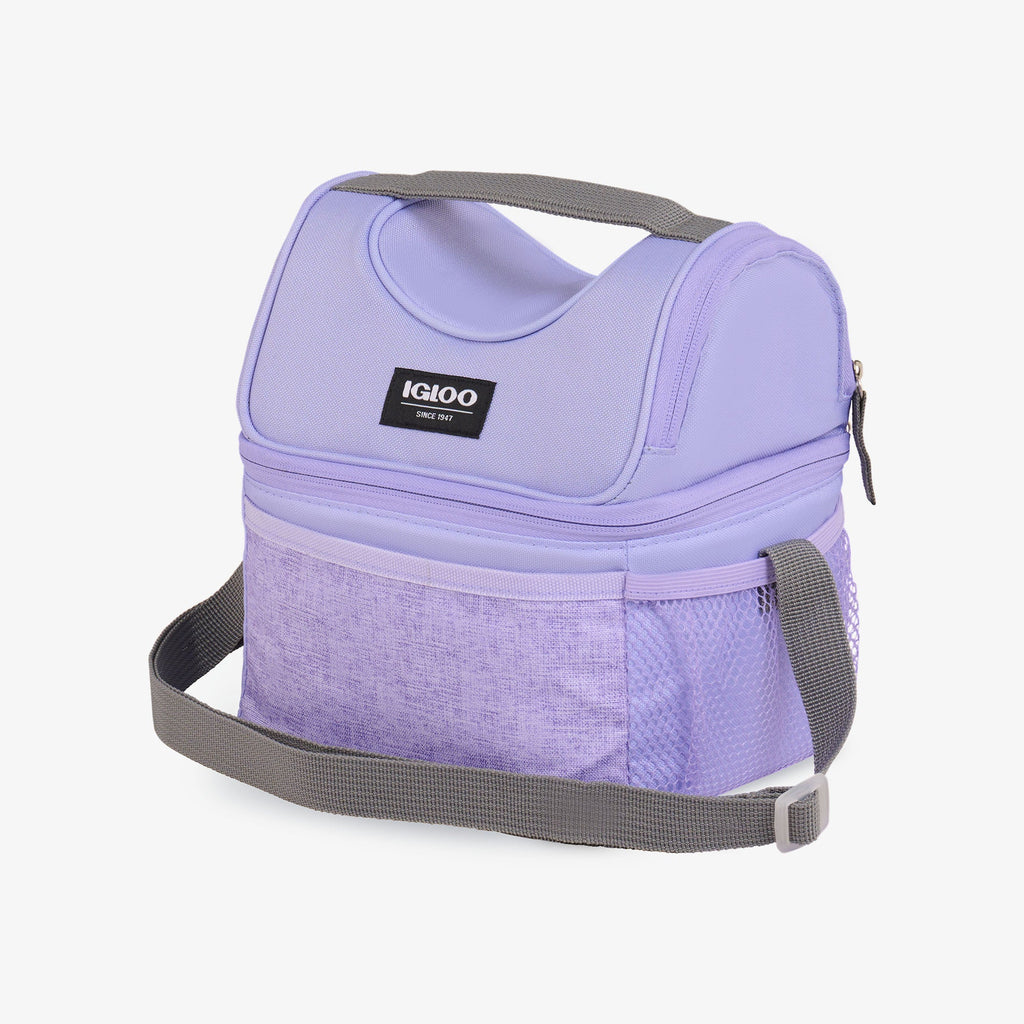 Kids Everyday Lunch Gripper Cooler Bag - Lilac - Product View