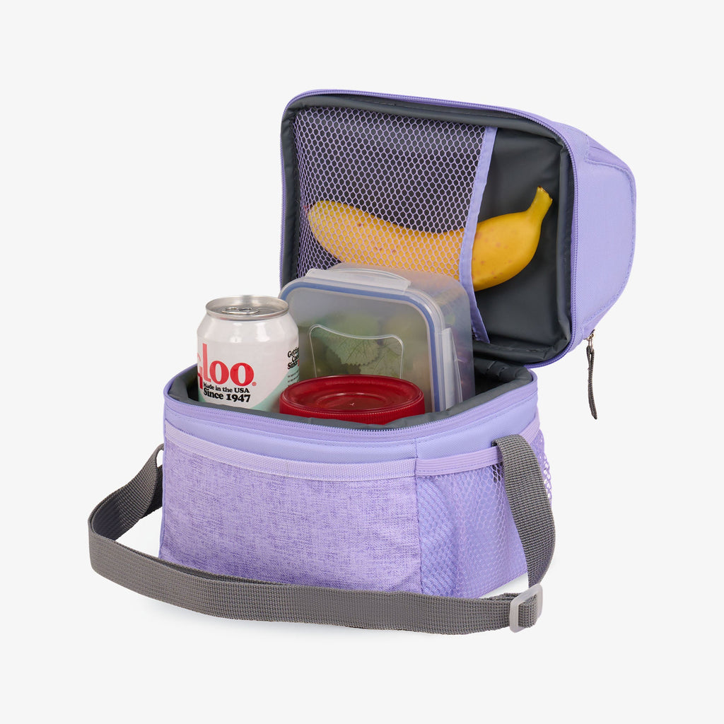 Kids Everyday Lunch Gripper Cooler Bag - Lilac - Product View