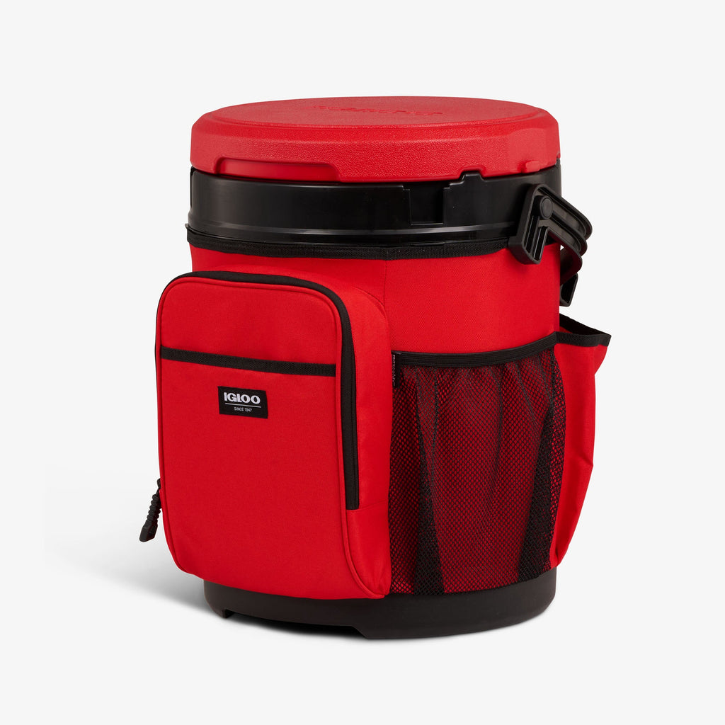 20 Qt Cooler Bucket - Red Heat - Product View