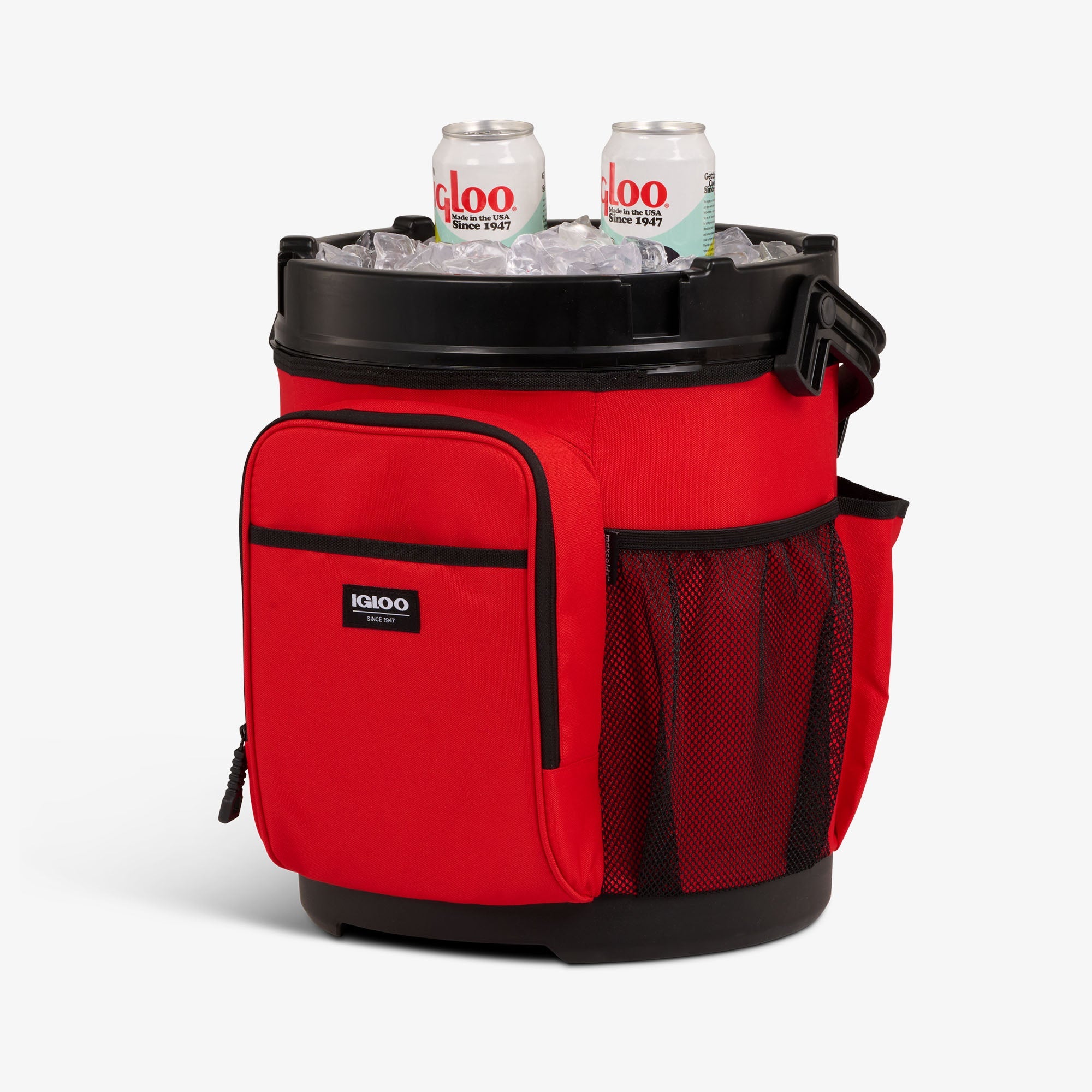 20 Qt Cooler Bucket - Red Heat - Product View