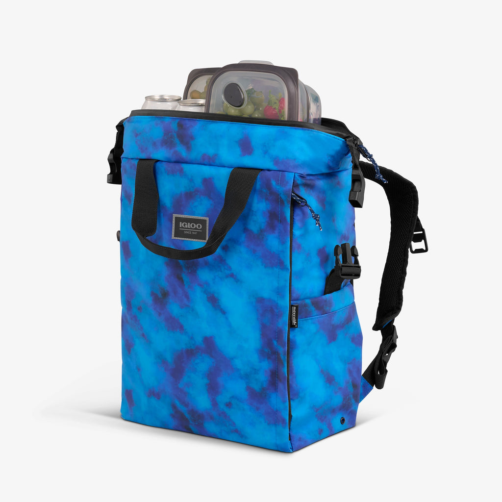 South Coast Snapdown 24-Can Backpack - Blue Wash - Product View