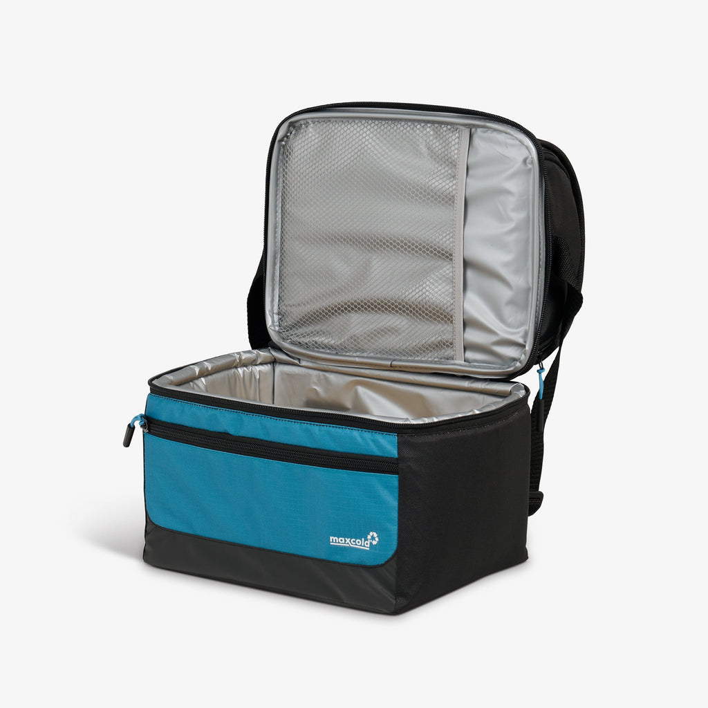 Latitude Gripper 16-Can Cooler Bag - Modern Blue - Open View
