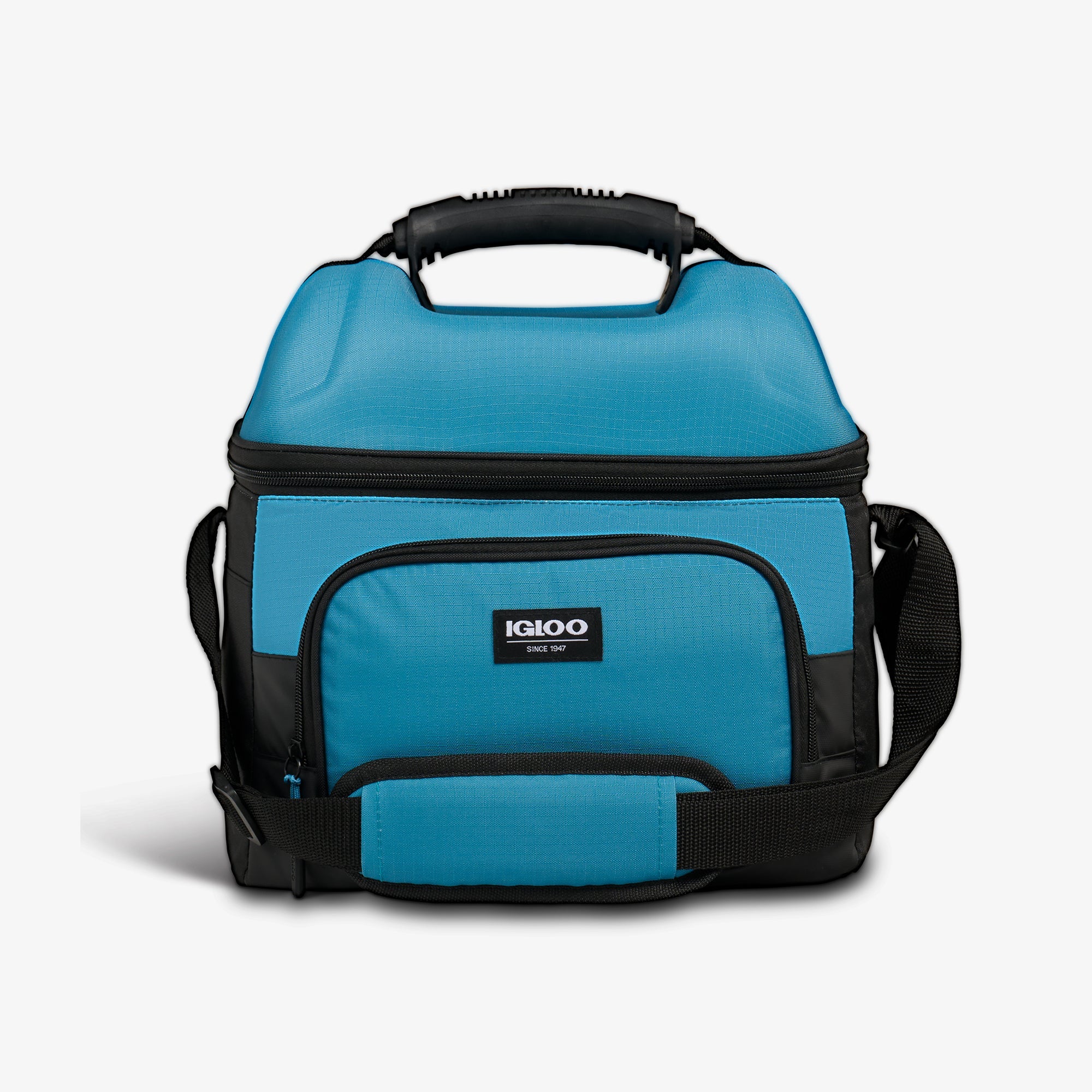 Latitude Hardtop Gripper 22-Can Cooler Bag - Modern Blue - Front View