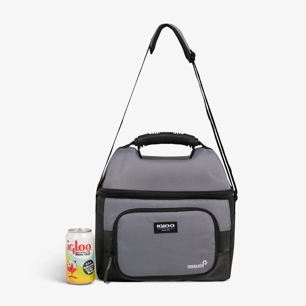 Latitude Hardtop Gripper 22-Can Cooler Bag - Carbonite - Product View