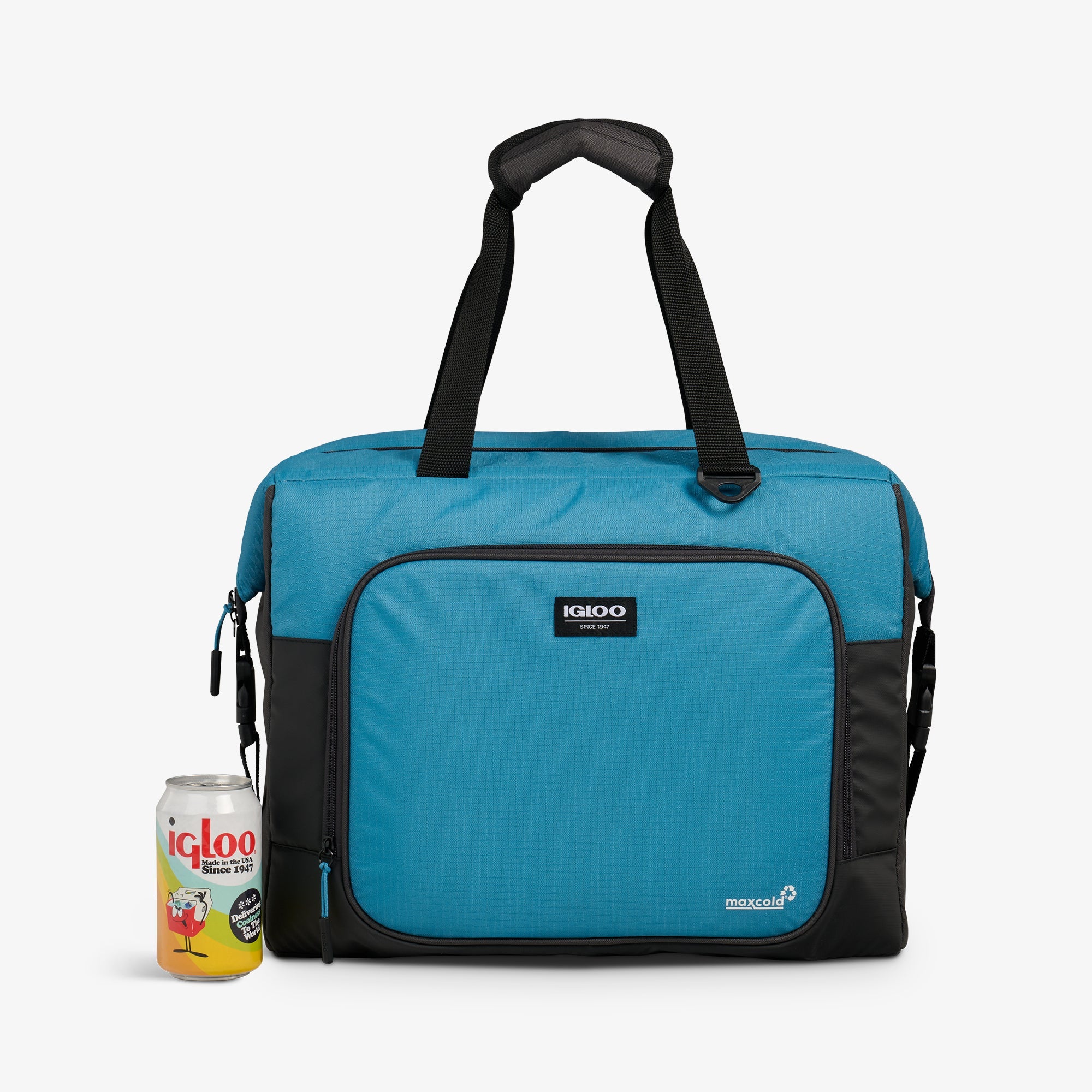 Latitude Snapdown 36-Can Cooler Bag - Modern Blue - Size View
