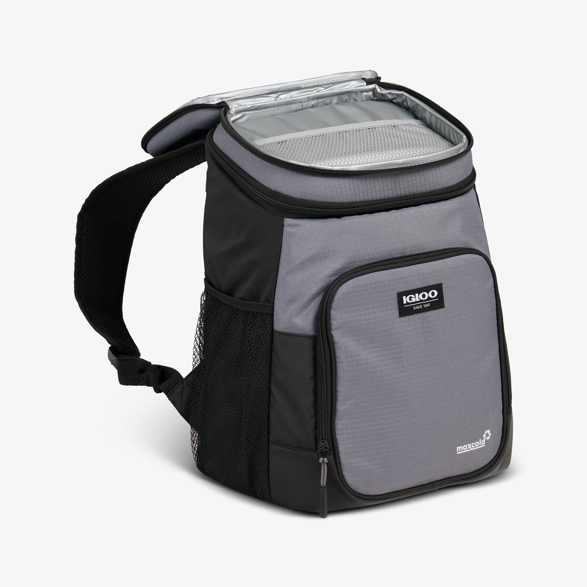 Latitude Hardtop 18-Can Backpack - Carbonite - Open View