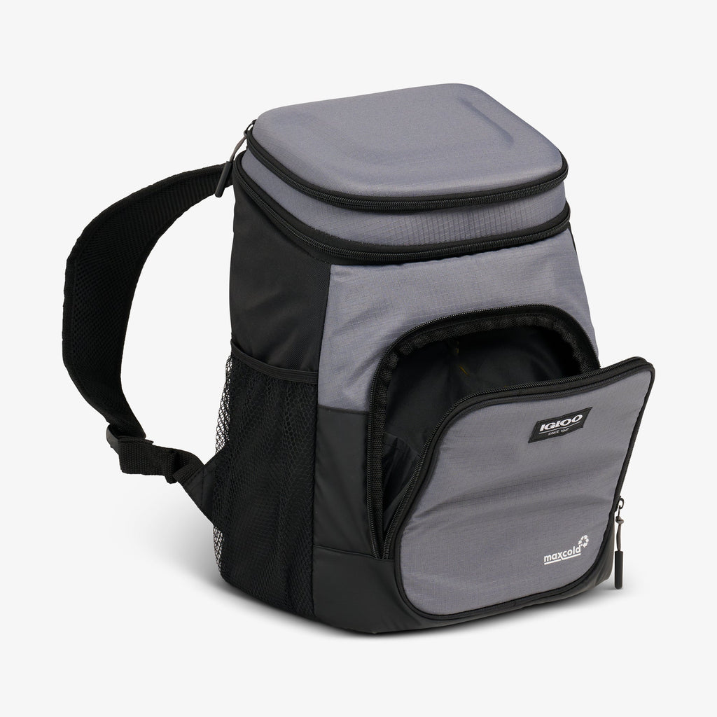 Latitude Hardtop 18-Can Backpack - Carbonite - Open View