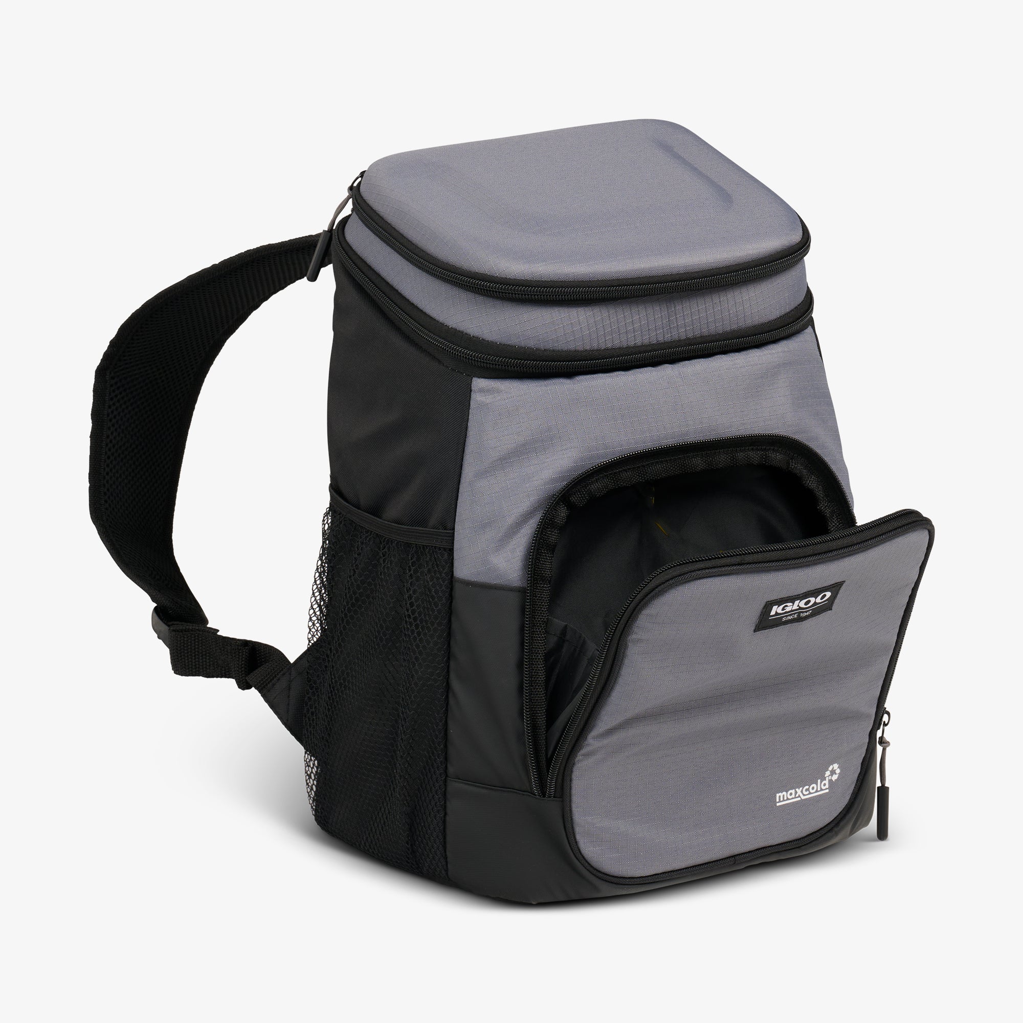 Latitude Hardtop 18-Can Backpack - Carbonite - Open View
